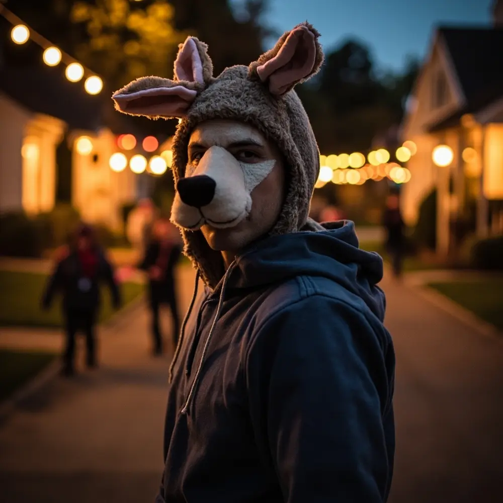 8221 8220 instruction dressed bandit perhaps a alongside of p uncle an costume adult as image stripe placement 7 photo