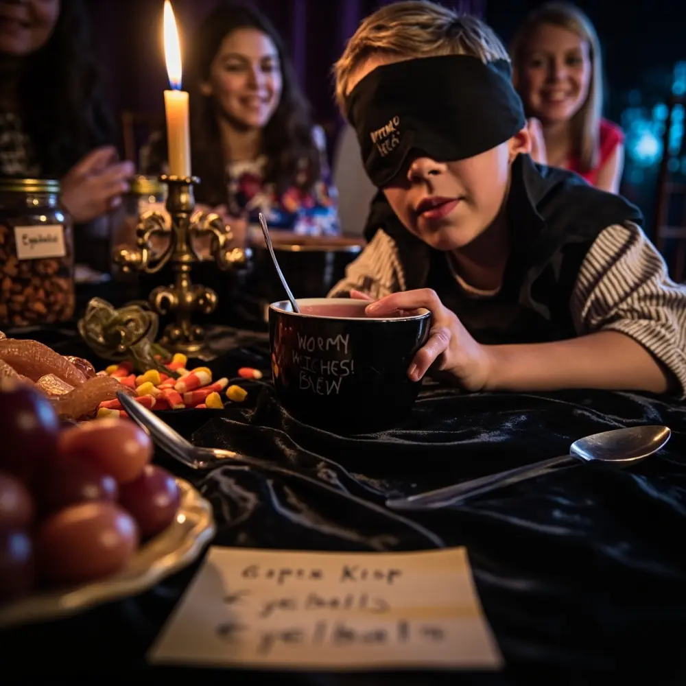 10 Fun Halloween Wedding Games That Kids and Adults Will Both Enjoy 7 Goodies guess h2 7 ghoulish the