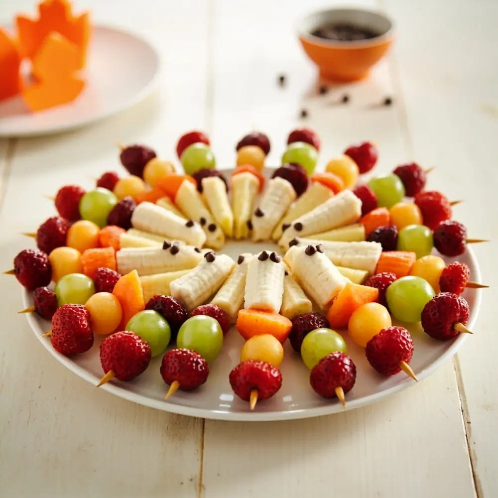 12 Spooktacular & Healthy Halloween Treats Your Kids Will Love 7 Skewers fruit spooky h2 7