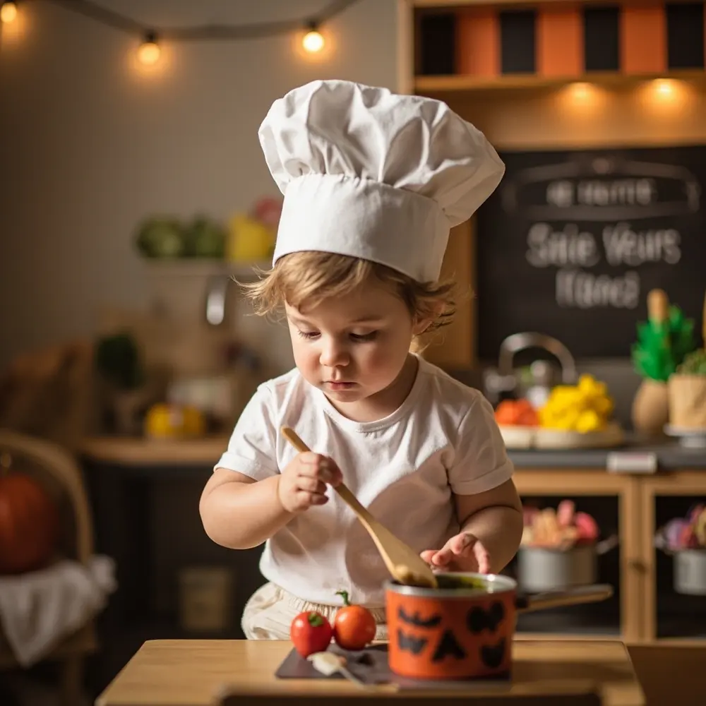9 Super Comfy Toddler Halloween Costumes for Active Little Ones 7 Mini h2 7 chef