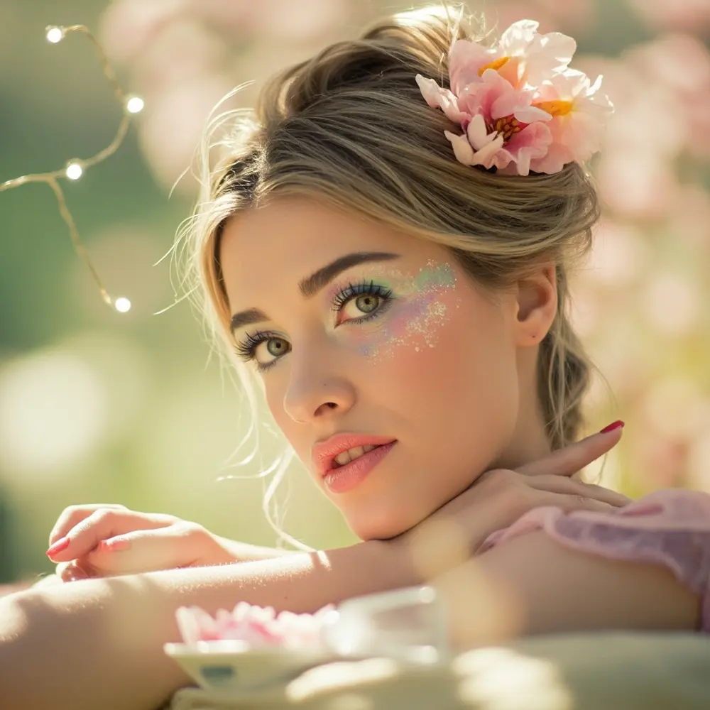 9 Ethereal Fairy & Elf Makeup Looks for a Magical Transformation 7 Whimsical fairy h2 7 blossom