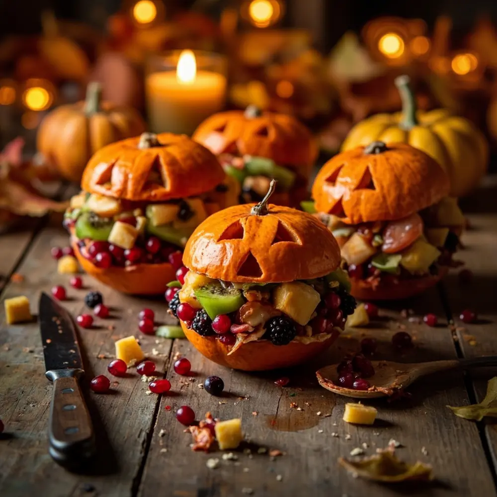 10 Spooktacular & Healthy Halloween Snacks Your Kids Will Devour 8 Oranges o 8217 stuffed h2 jack lantern 8