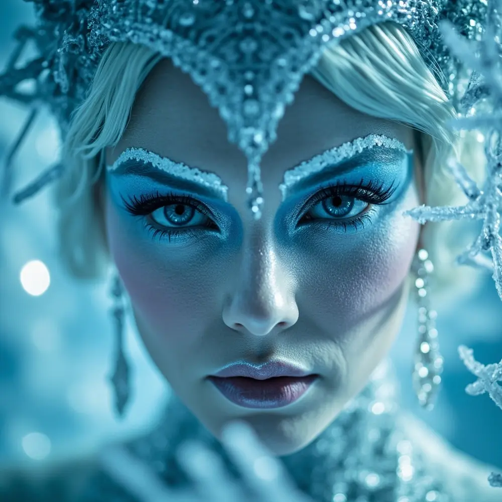 11 Glam Witch Makeup Ideas: Transform into a Modern Sorceress This Halloween 9 Queen ice h2 witch the 9