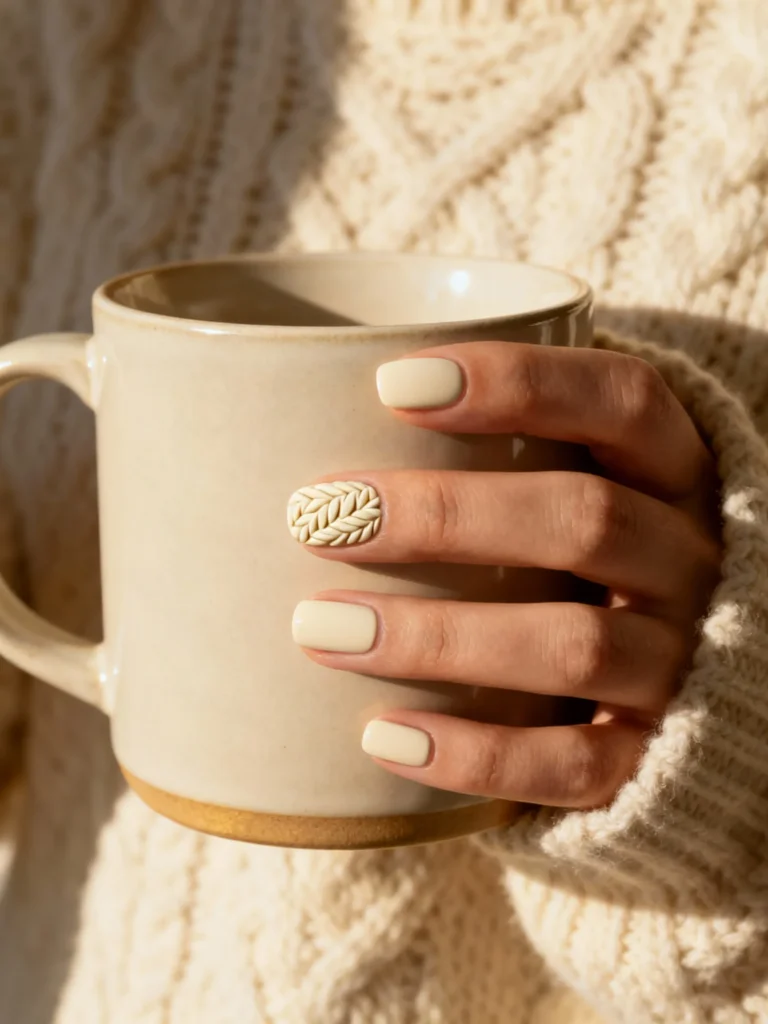 "15 Elegant Thanksgiving Nail Ideas That Aren't Cheesy" 9 "15 Elegant Thanksgiving Nail Ideas That Aren't Cheesy" -