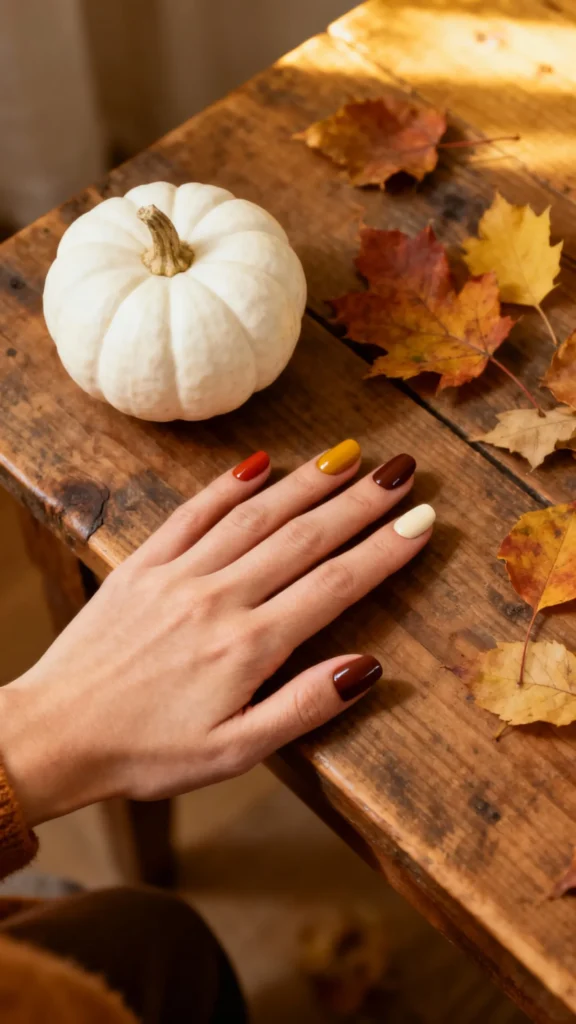"10 Simple Thanksgiving Nail Designs for Beginners (No Tools Needed!)" -