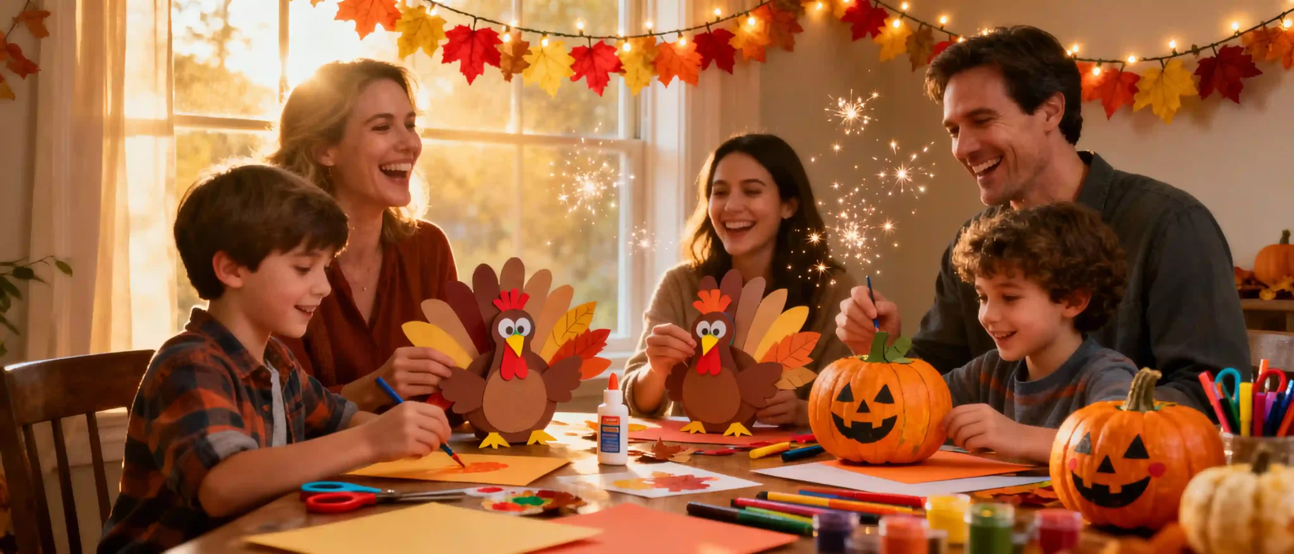 Thanksgiving Crafts for Babies, Preschool & Teens 🎨