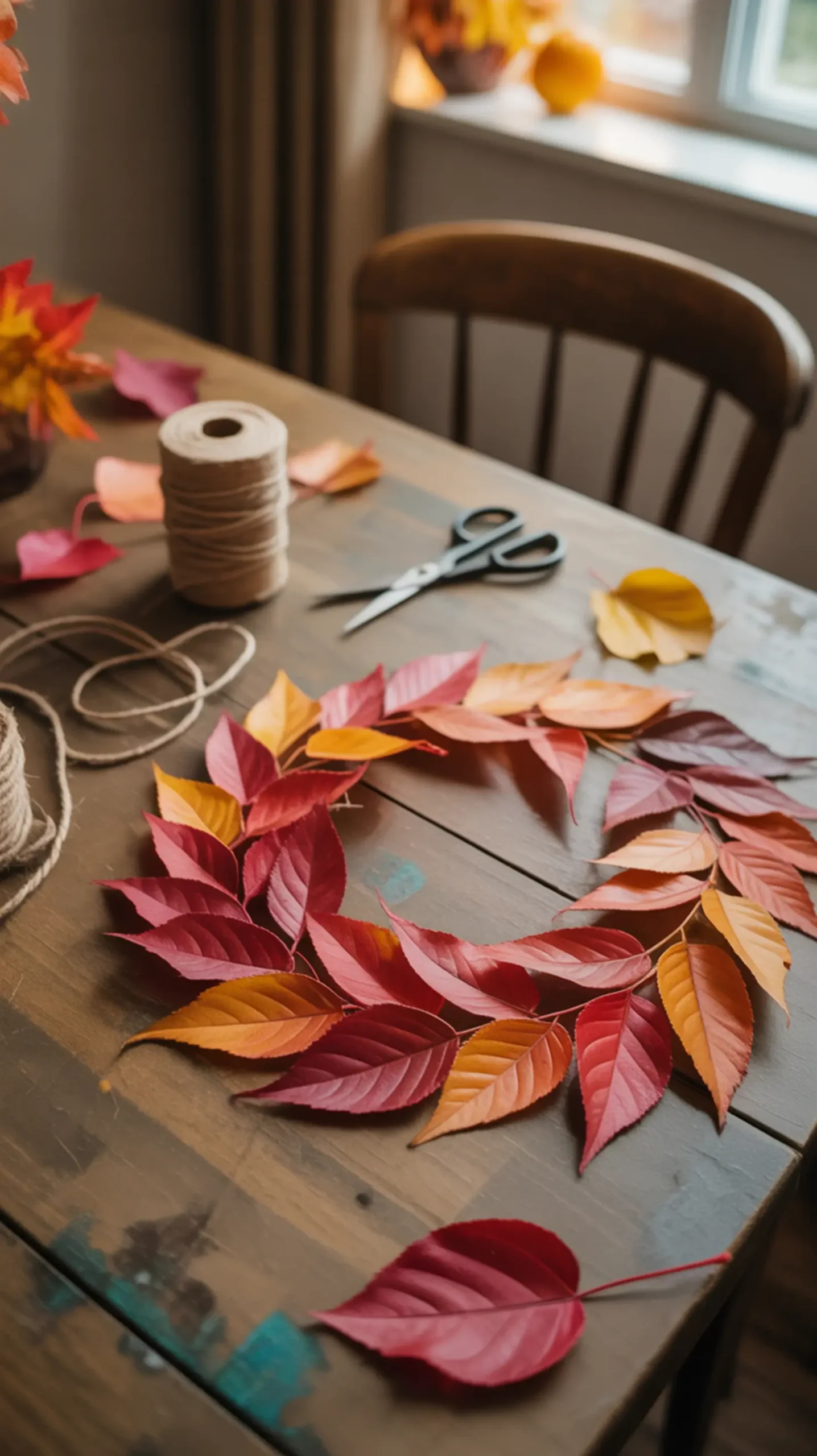 Everlasting leaf autumn h2 garland 1 the