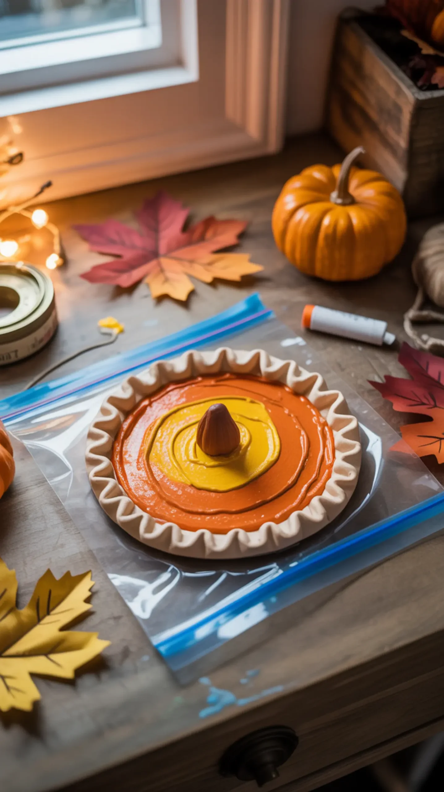"9 Easy 'My First Thanksgiving' Crafts for Babies & One-Year-Olds" 1 Pumpkin free pie mess h2 smush 1 the