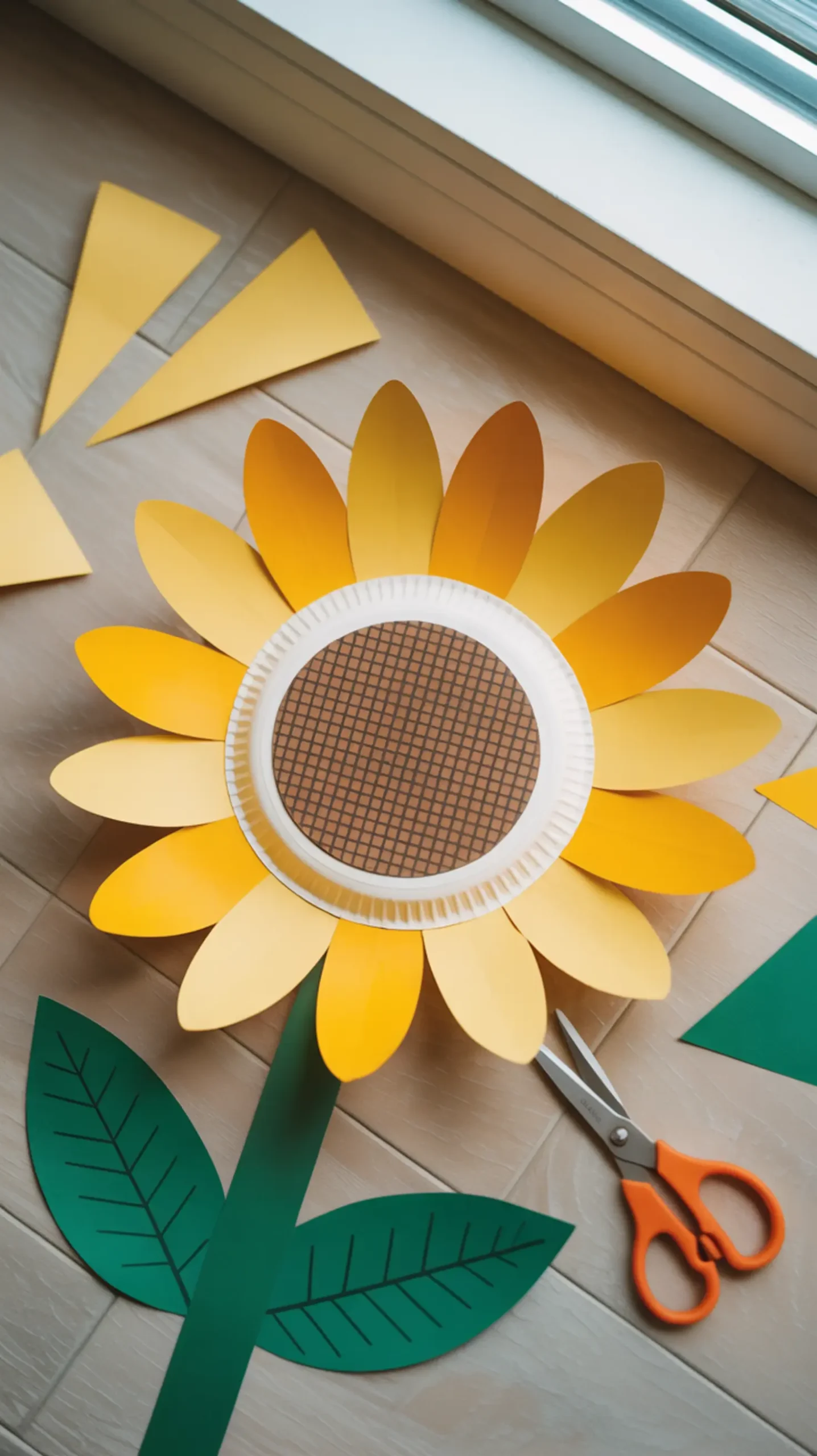 "12 Creative Thanksgiving Crafts Using Paper Plates (Beyond the Turkey!)" 10 Paper sunflower 10 h2 plate the