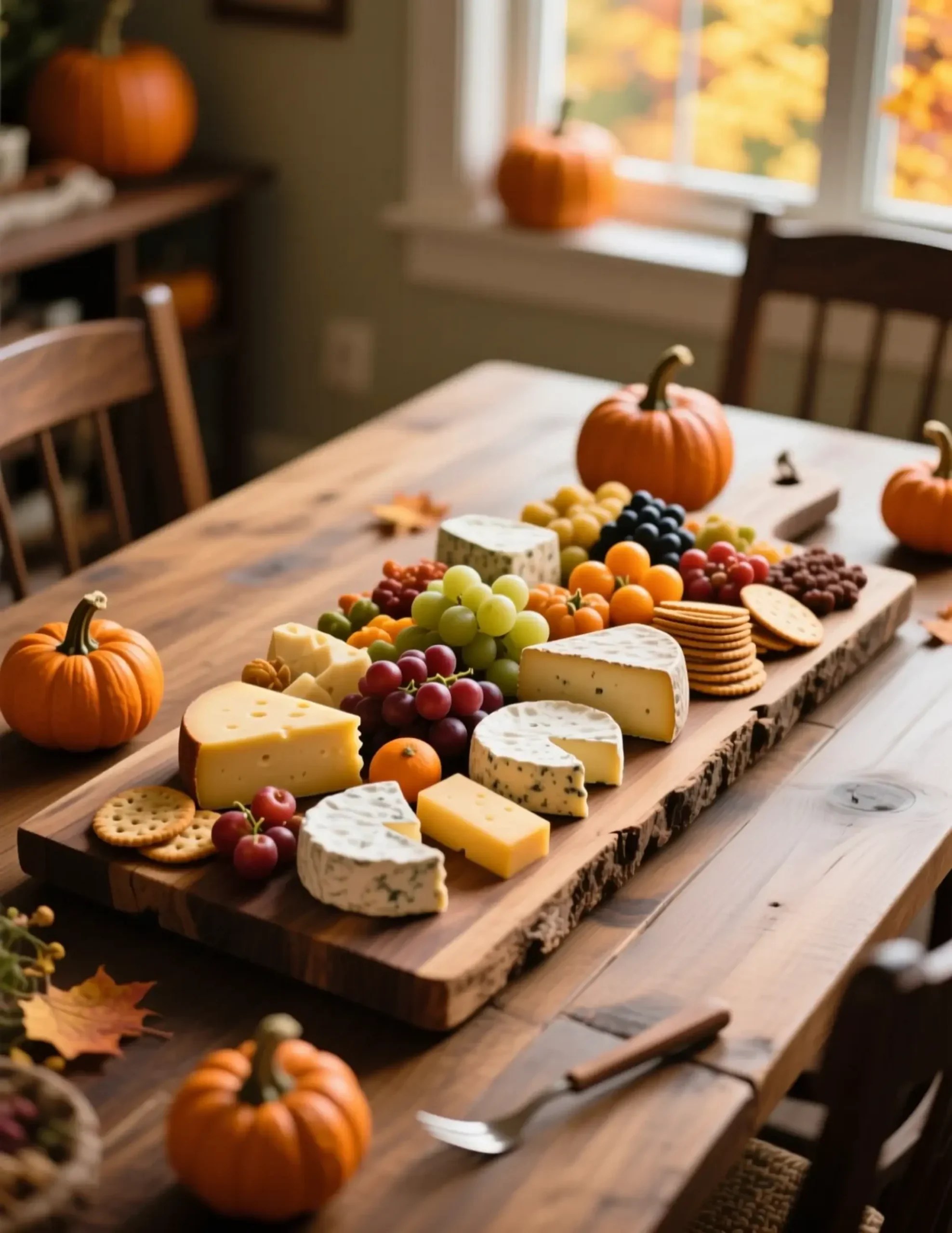 "10 'High-End' Thanksgiving Decor Dupes (Pottery Barn Looks for Less)" 10 Board fruits shot 10 a laden and serving crackers of styled cheeses p with image the rustic