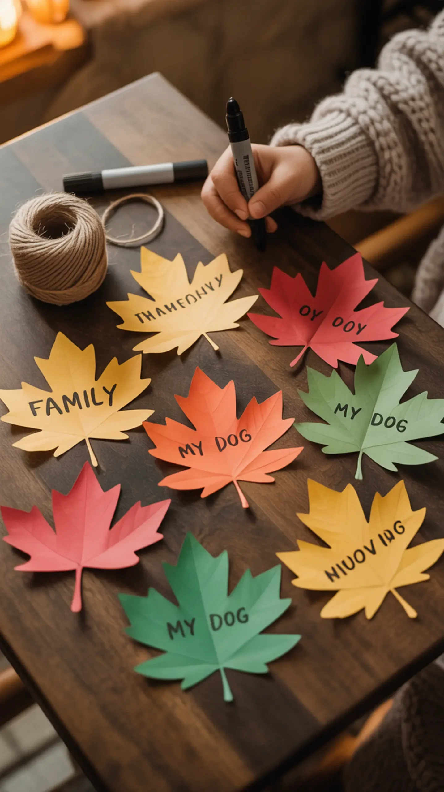 "10 Thanksgiving Crafts for Preschoolers That Practice Scissor Skills (Easy & Fun)" 10 Them 8221 8220 several leaves words with maple like family 10 on a dog written s p my shapes and 8217 handwriting child in toys colorful image paper cut oak