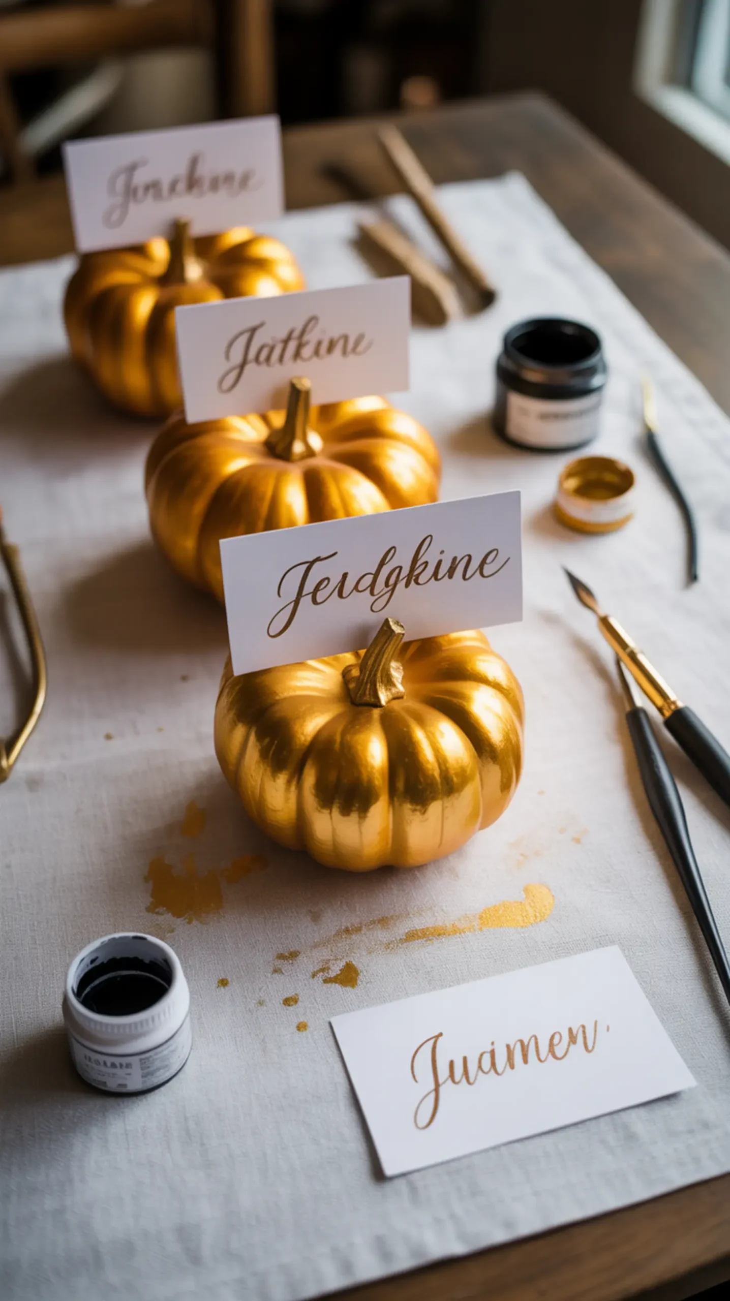 Pumpkin 11 mini h2 place card holders