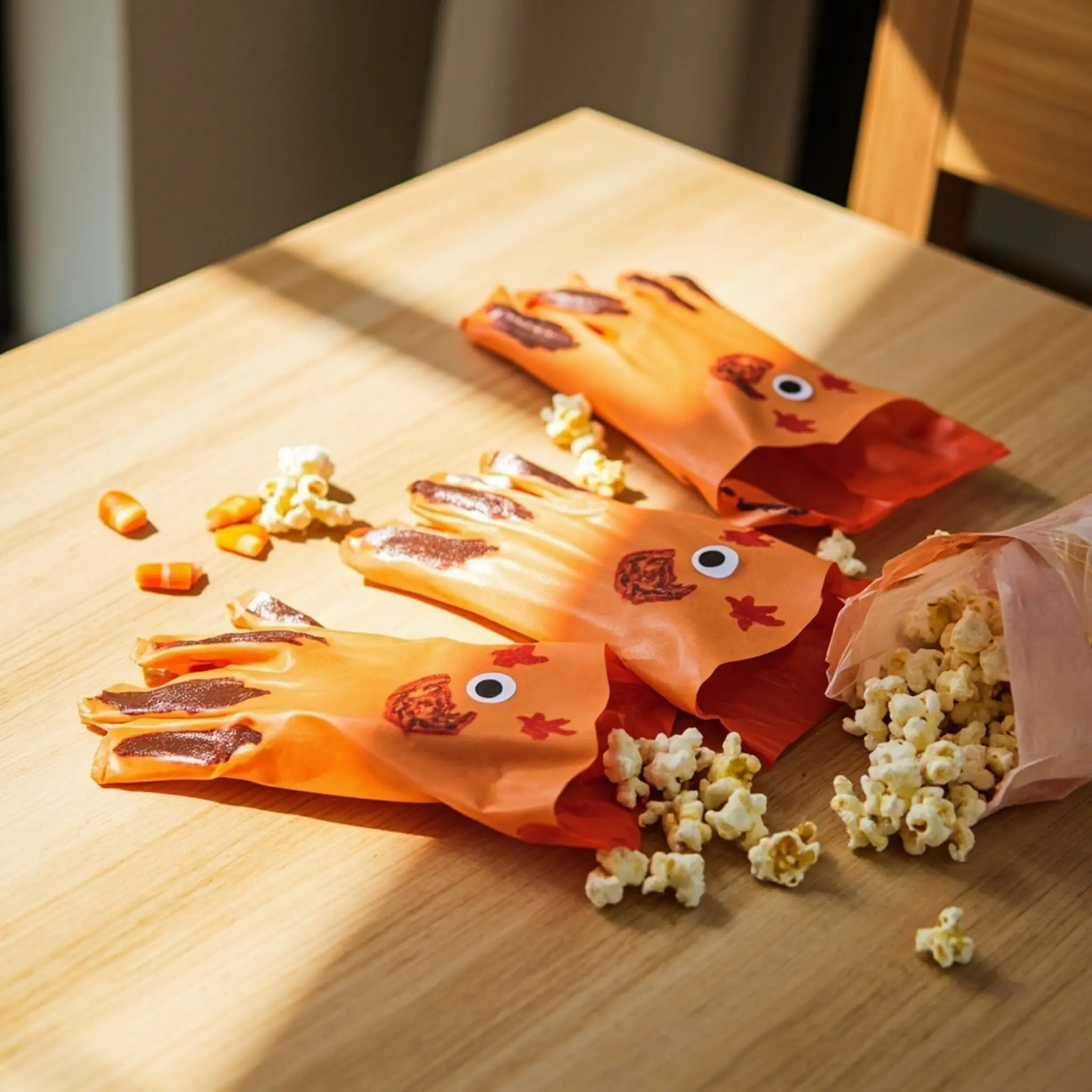 14 popcorn bags 8220 8221 hands h3 individual turkey with