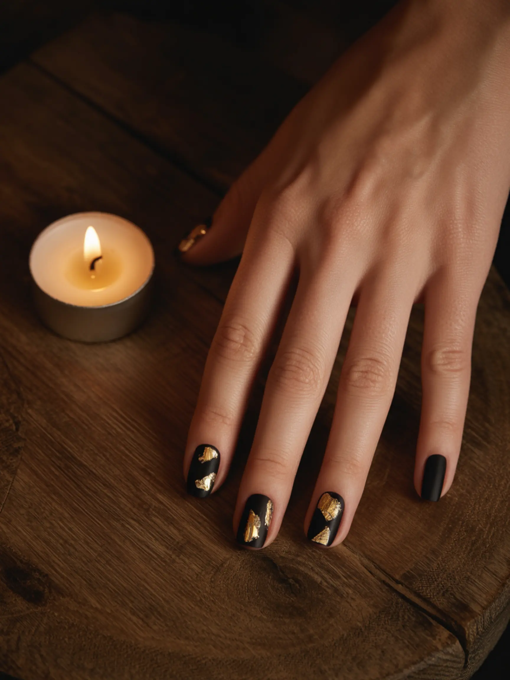 17 matte gold accents black h2 foil with