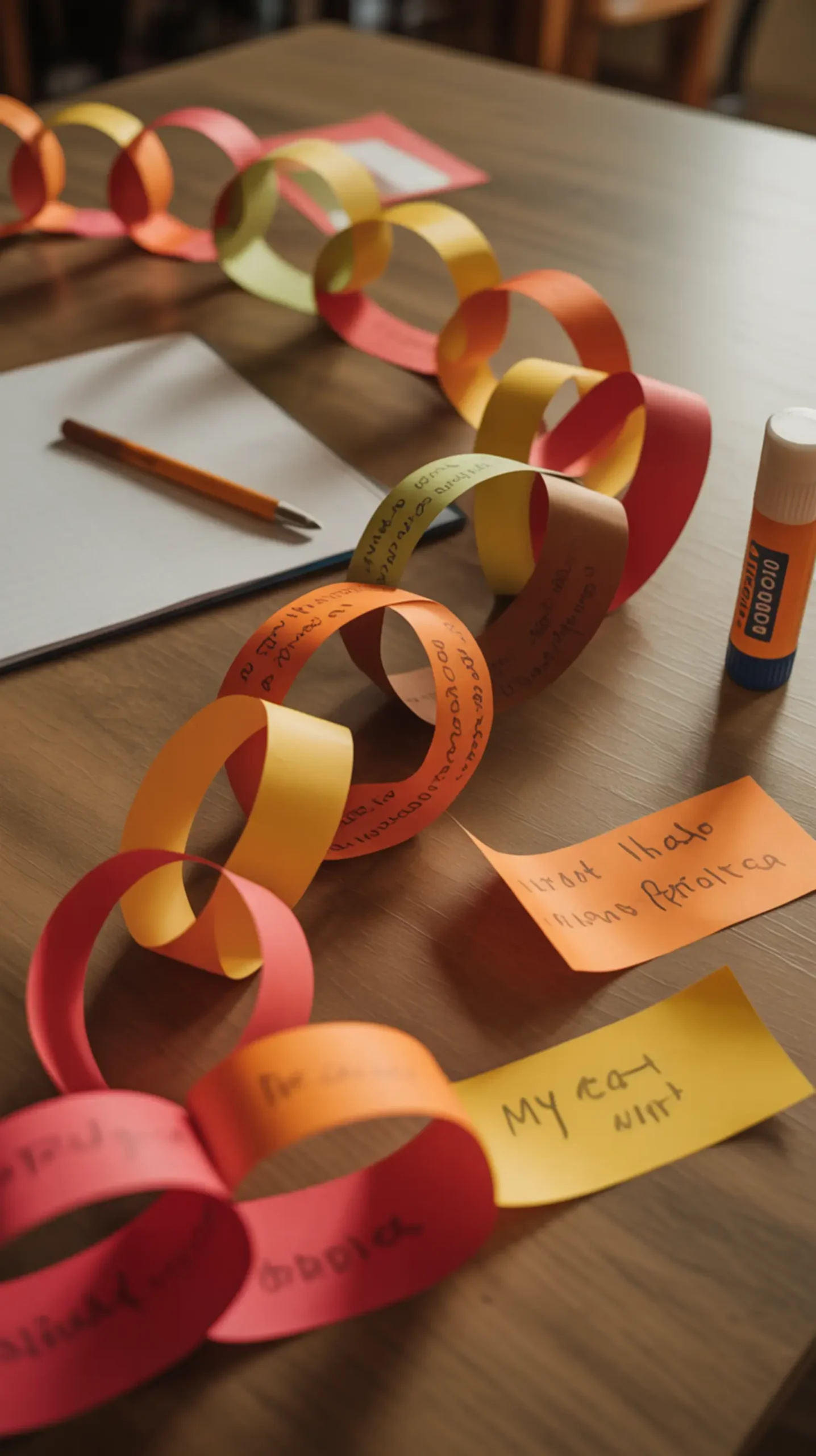 "20 Fun & Easy Thanksgiving Crafts for Preschoolers (Perfect for the Classroom)" 17 Chain 18 h2 gratitude