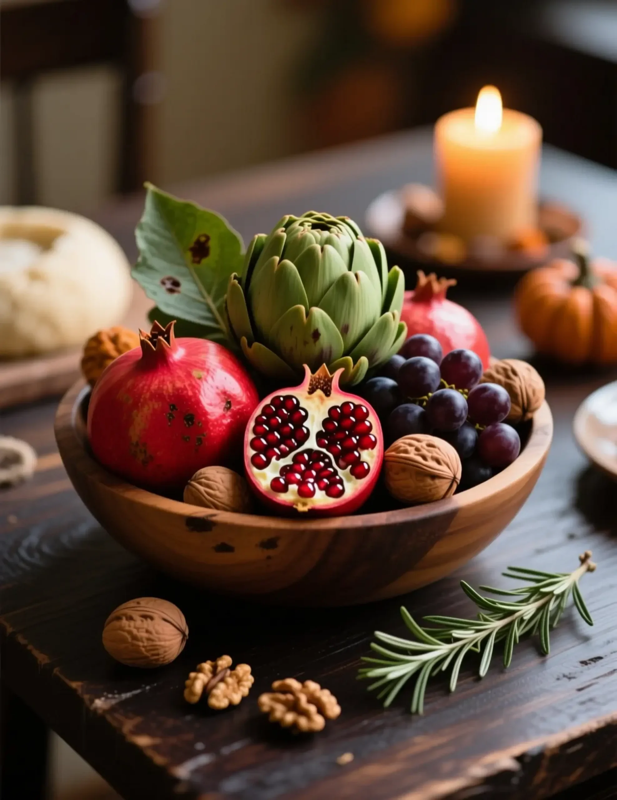 Pomegranate dough artichoke bowl abundant h2 2 038 the