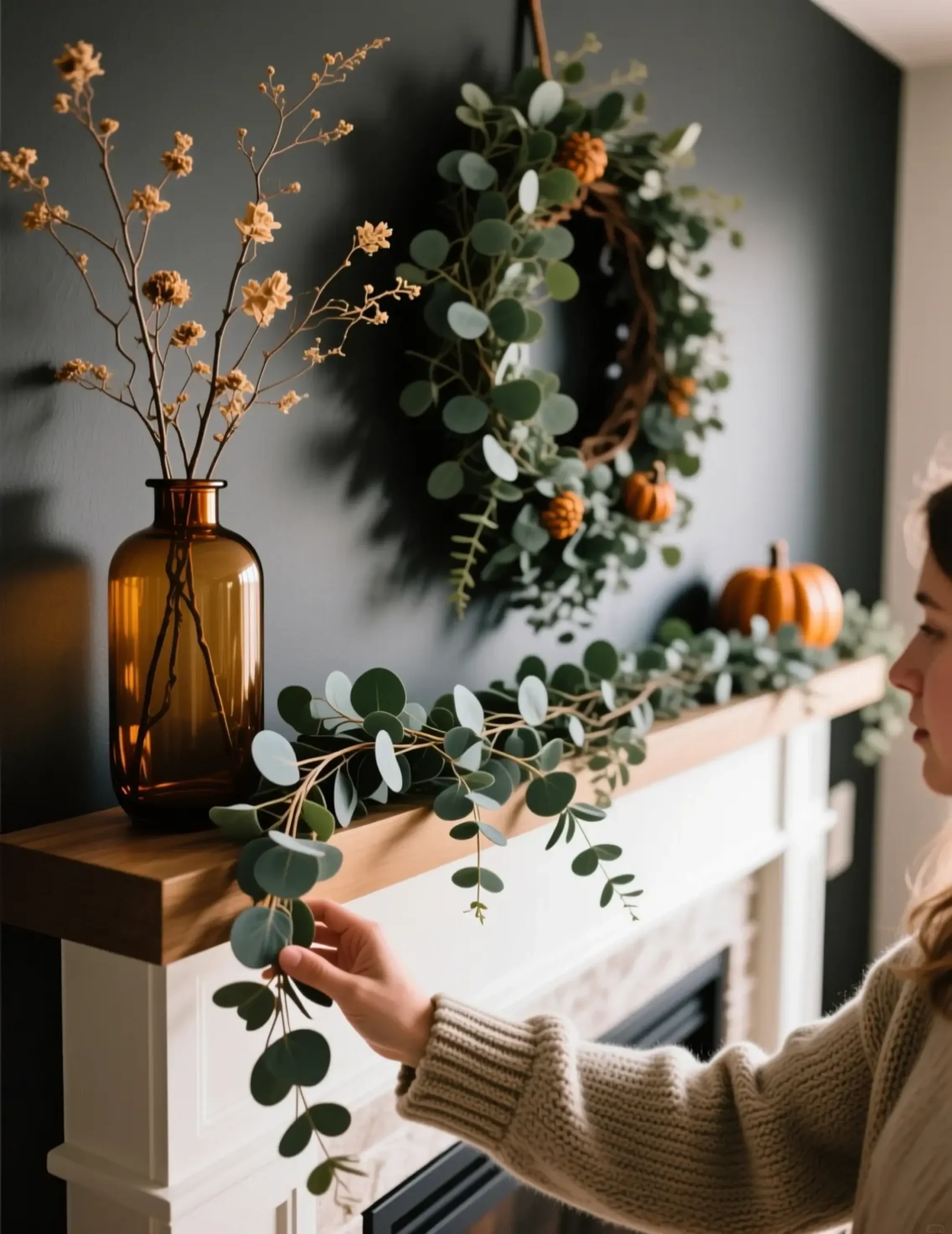 Sweep h2 modern garland 2 asymmetrical the