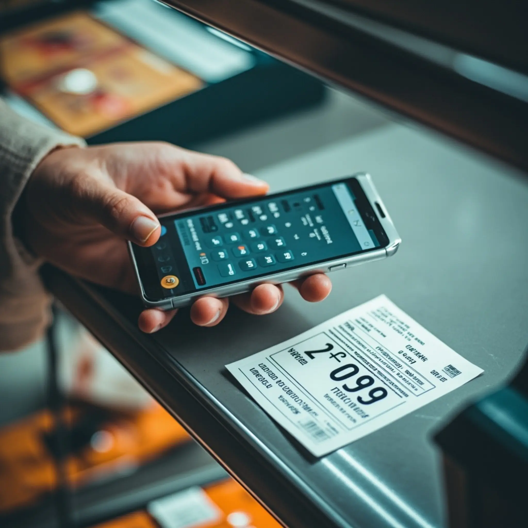 "10 Genius Ways to Save Money on Your Thanksgiving Groceries This Year" 2 Price 8221 8220 showing a up ounce of s p shelf store the shot 8217 close calculator tag held screen image next per 2 to phone grocery