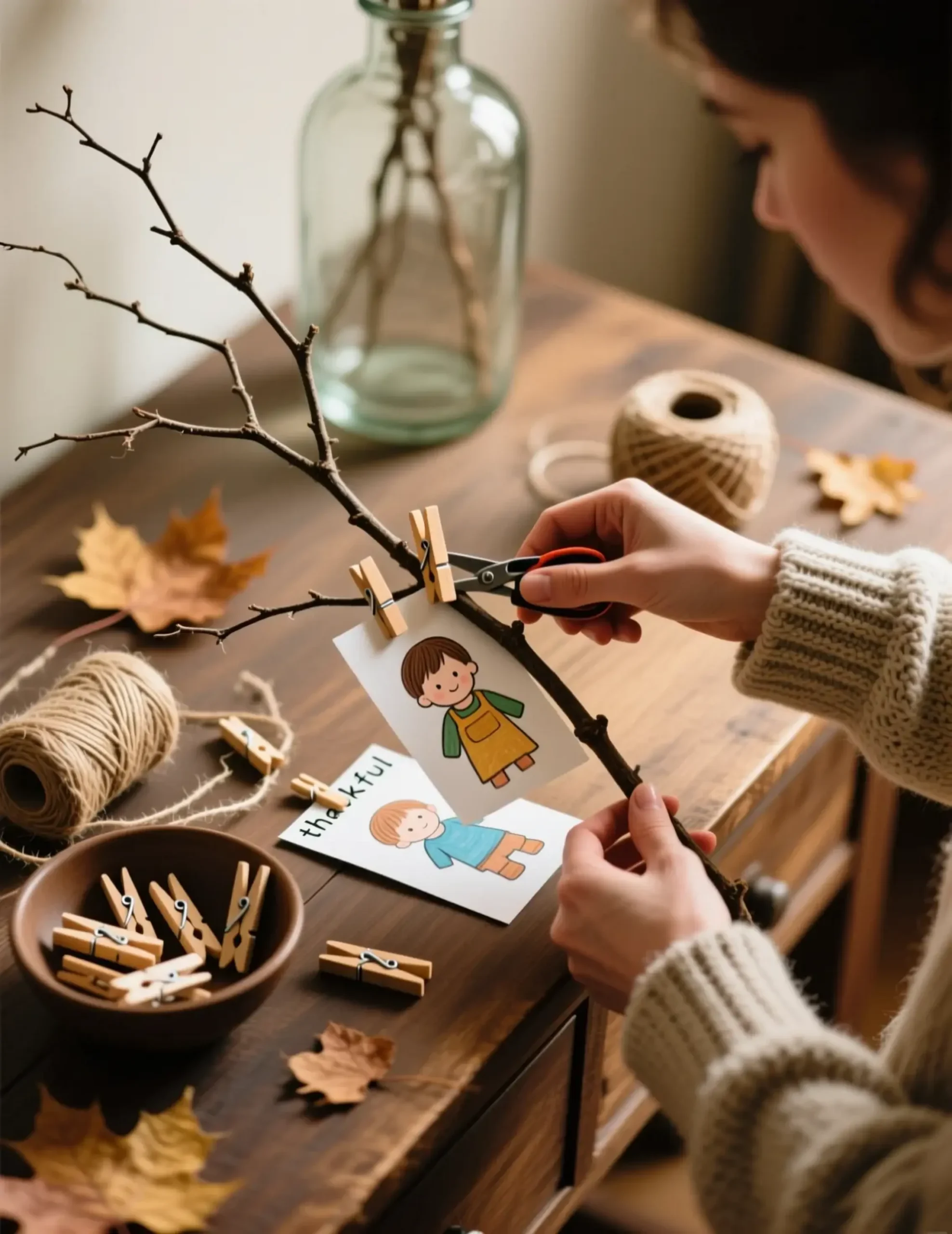 Branch 8220 8221 h2 2 thankful display the rustic