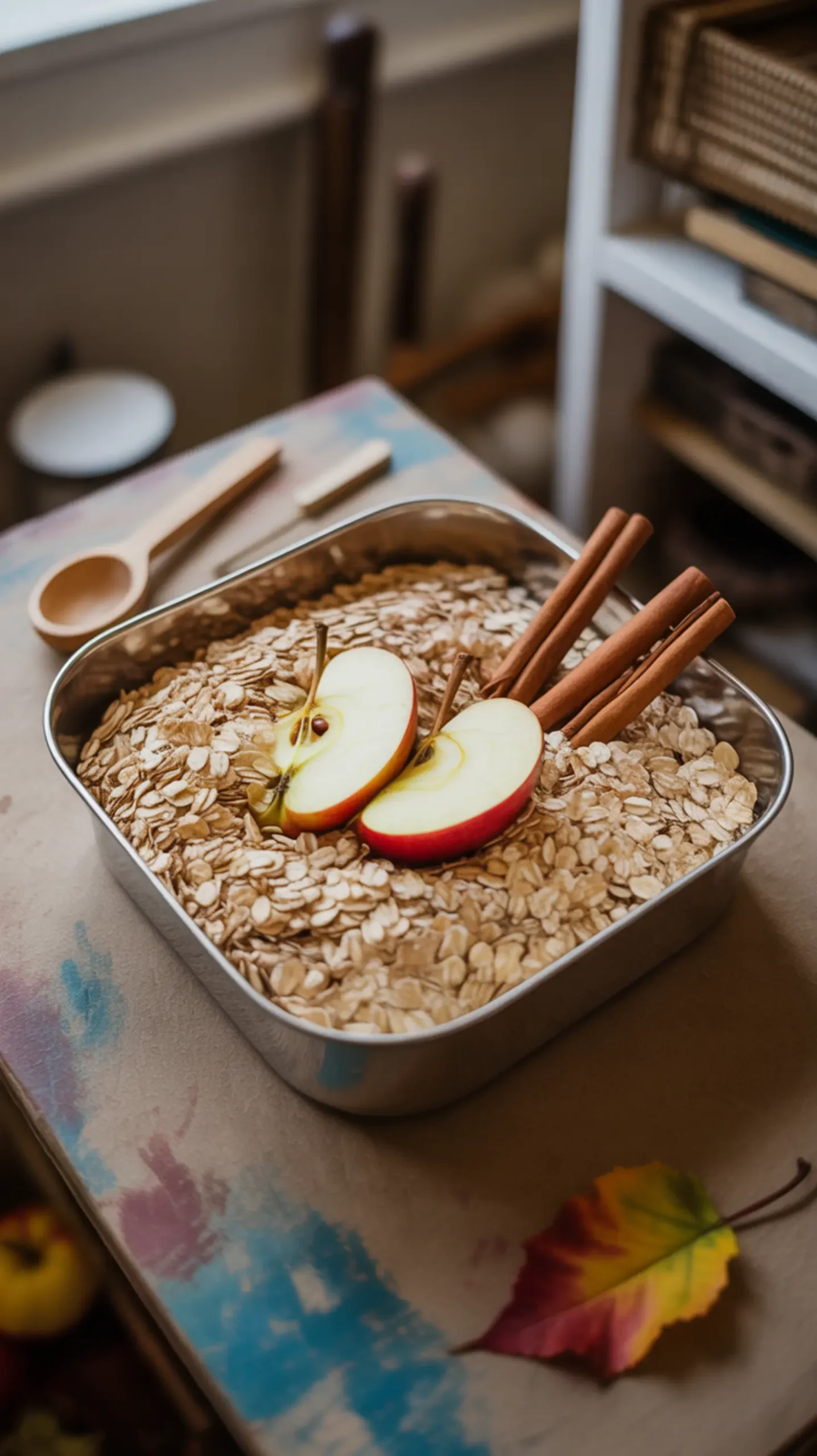 Apple oatmeal h2 cinnamon 2 harvest