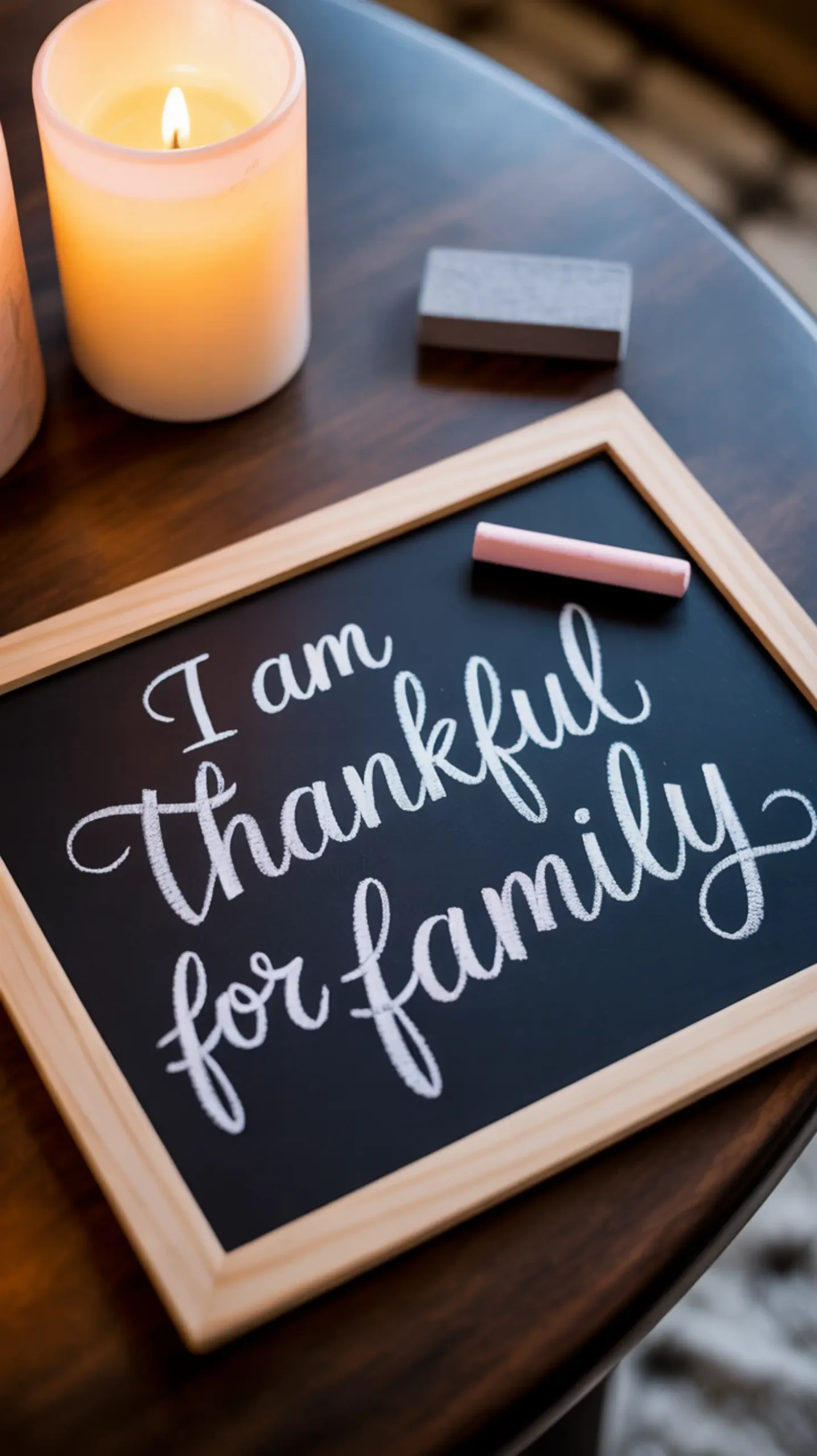 "12 Adorable DIY Thanksgiving Placemats (Ideas for Both Kids & Adults)" 3 White 8221 8220 black thankful with placemat family a up written eraser of i p small chalk and an it am close in image for beside 3 chalkboard piece