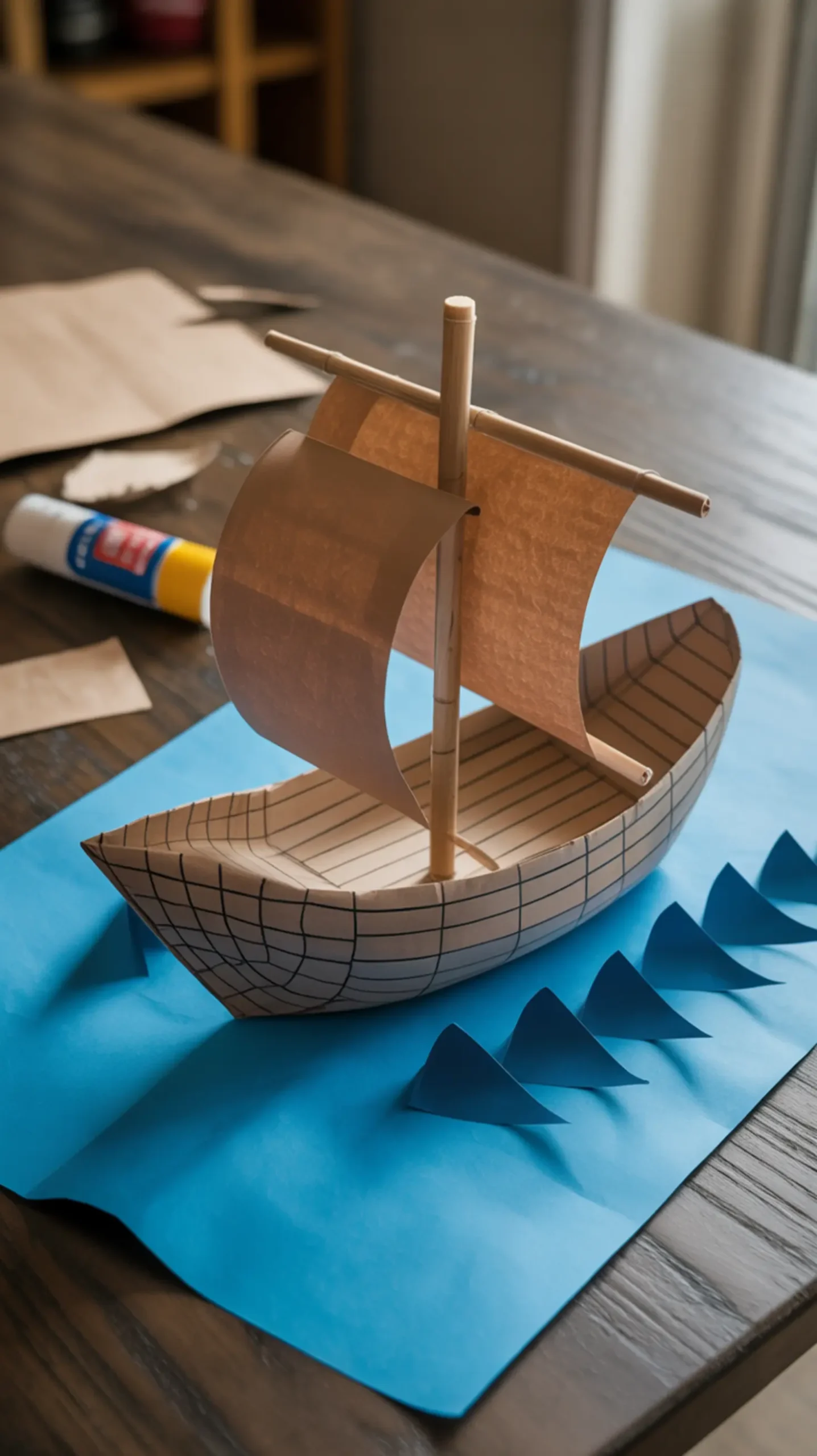 "12 Creative Thanksgiving Crafts Using Paper Plates (Beyond the Turkey!)" 3 Paper ship h2 mayflower 3 plate the