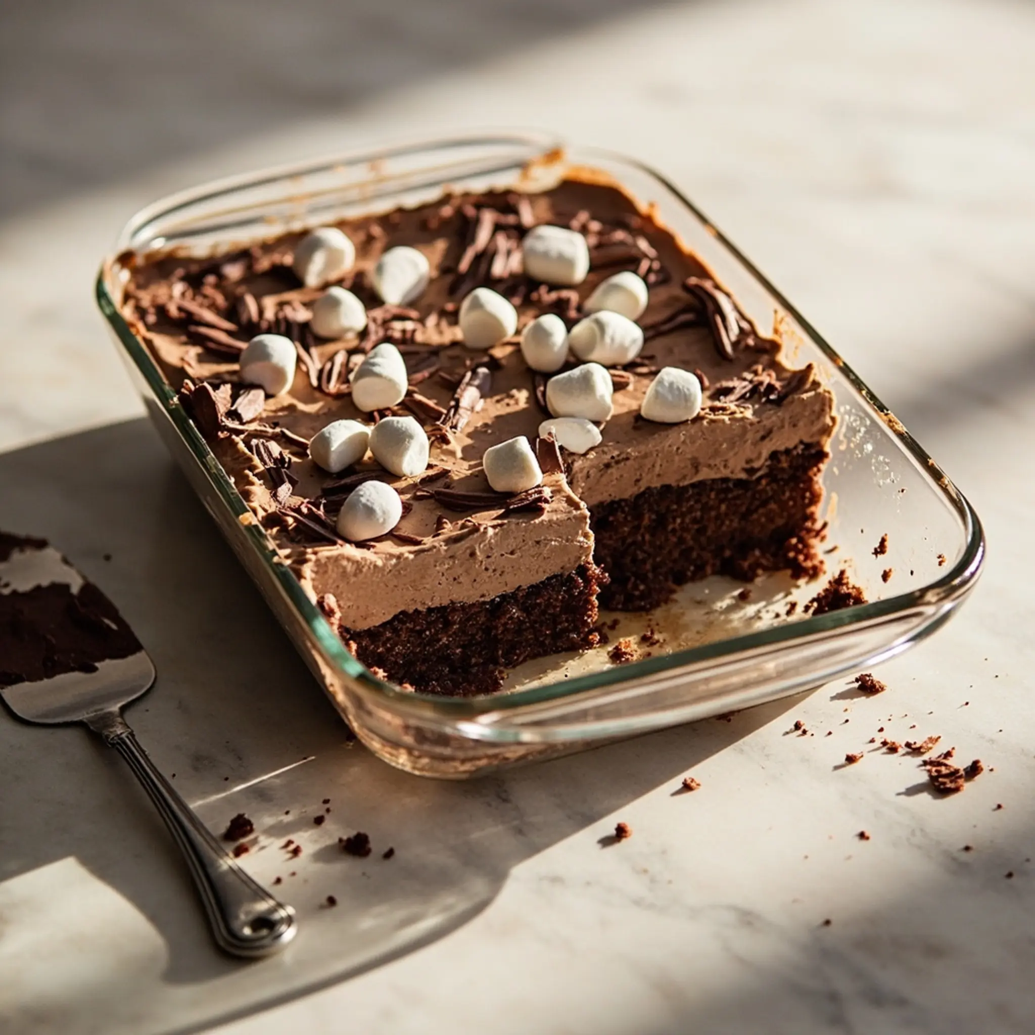 Layers with showing square wide a of lasagna p distinct the slice clean out image 3 pan pulled three