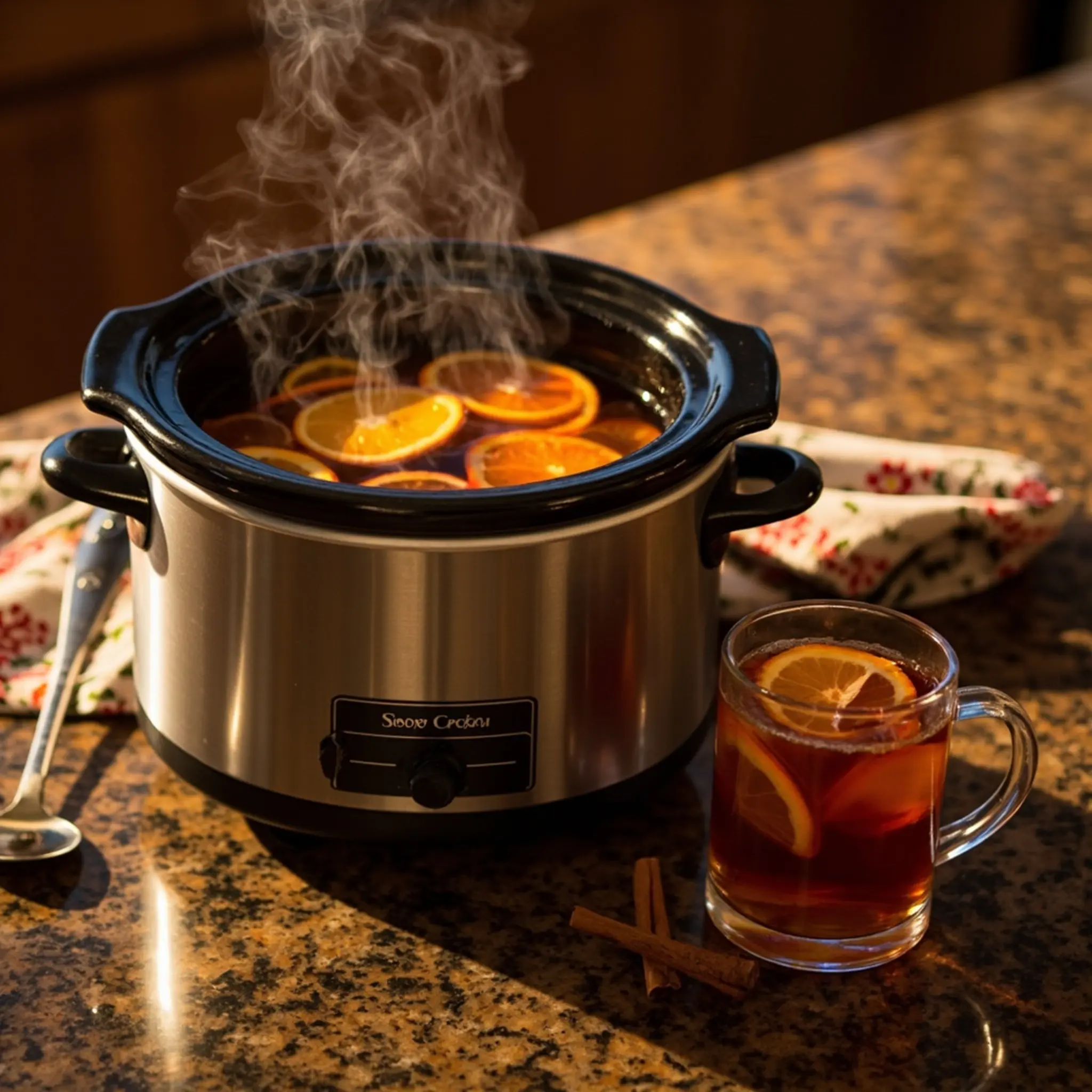 Mulled slow h3 spiked 4 cooker cider