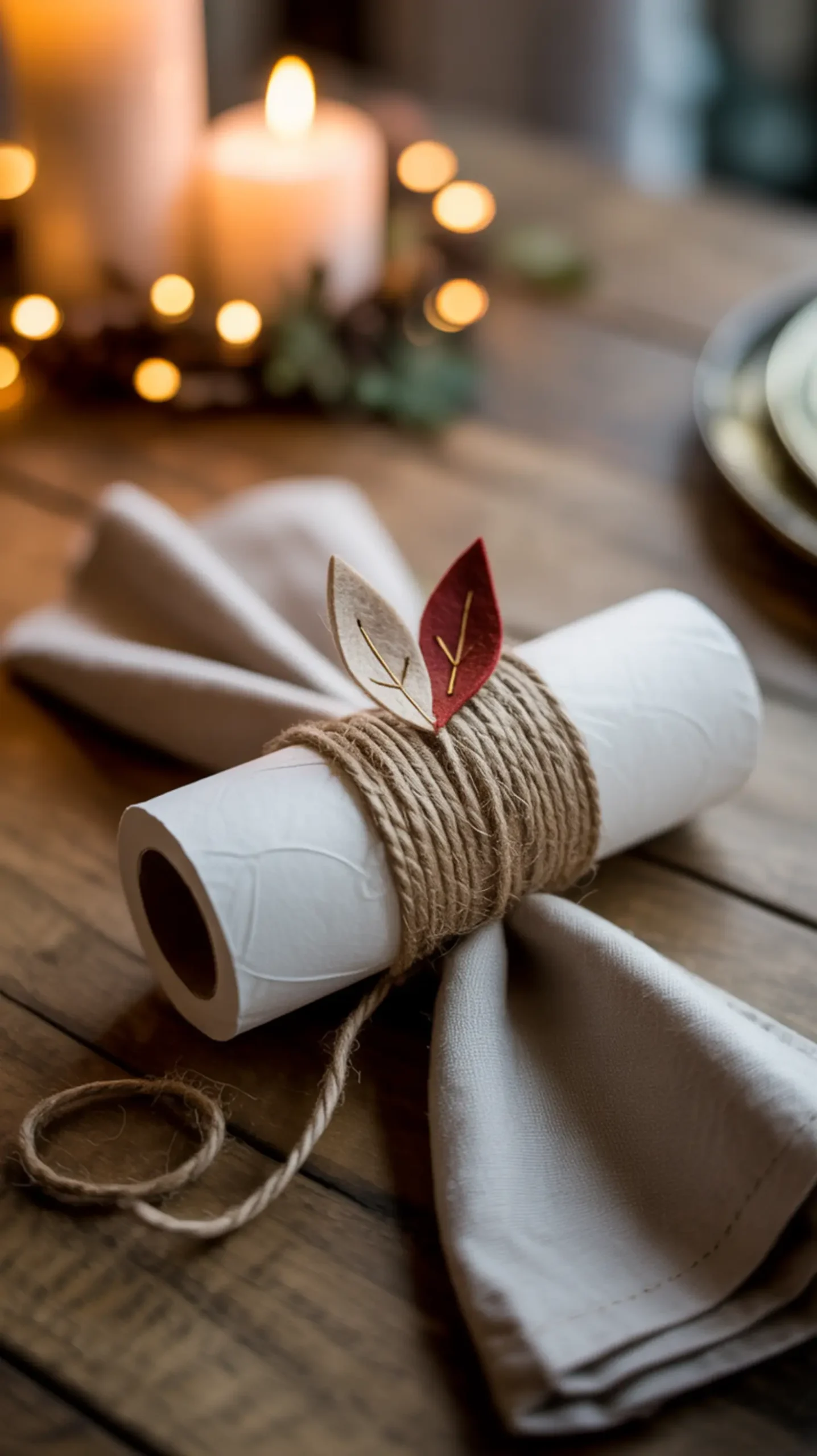 Napkin rings h2 4 thanksgiving rustic