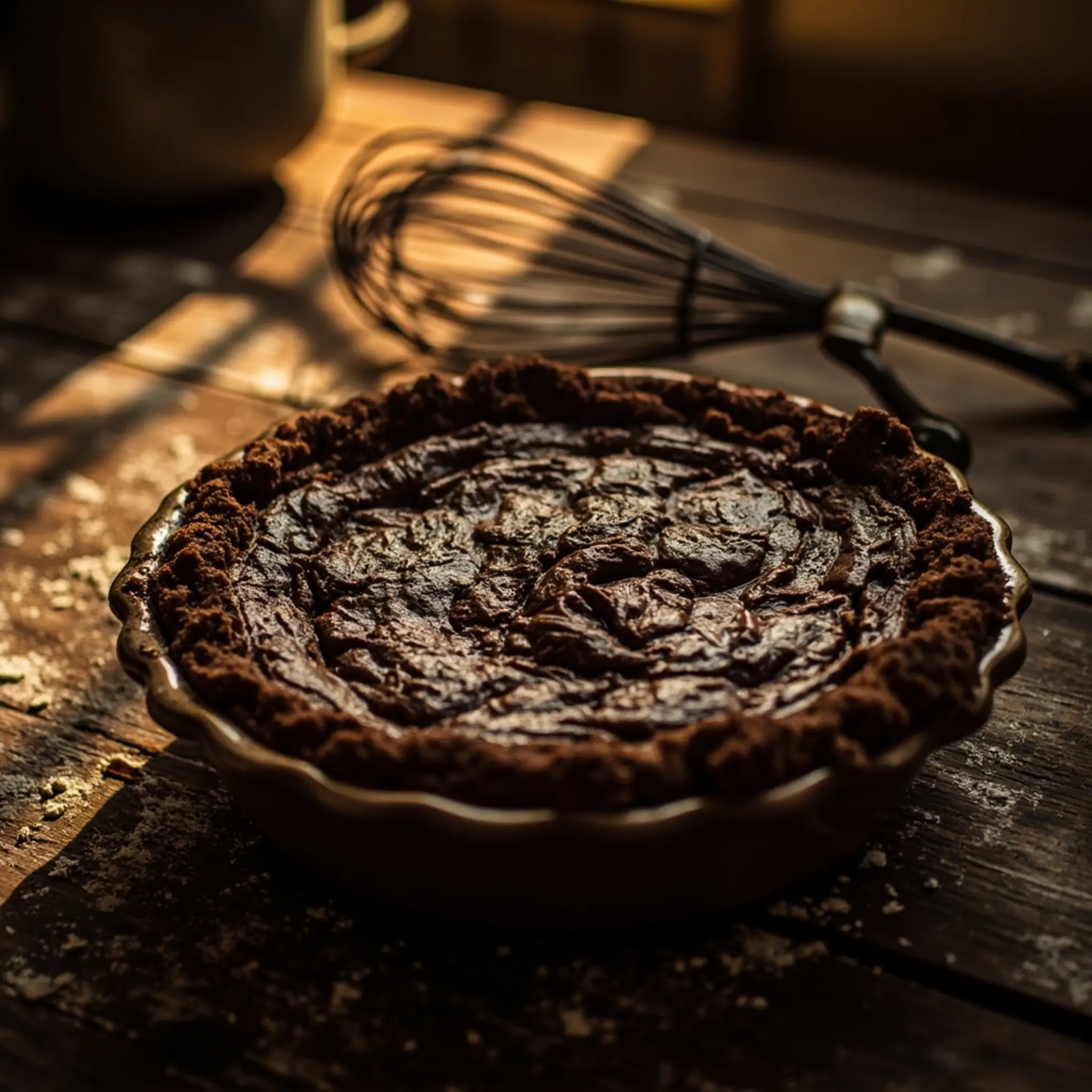 Fudgy pie h3 4 chess chocolate