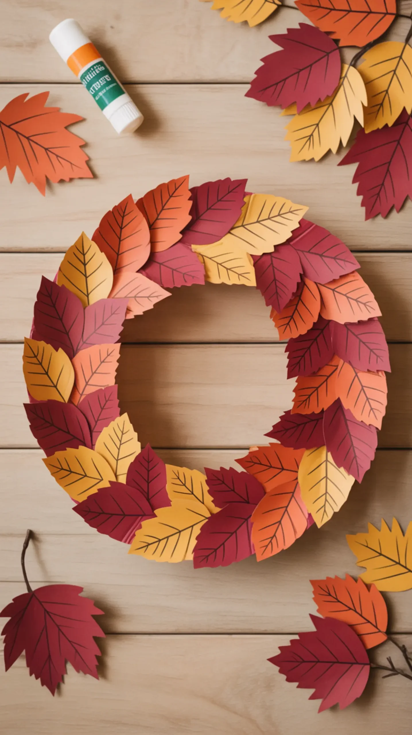 "12 Creative Thanksgiving Crafts Using Paper Plates (Beyond the Turkey!)" 5 Paper h2 5 thanksgiving plate wreath the