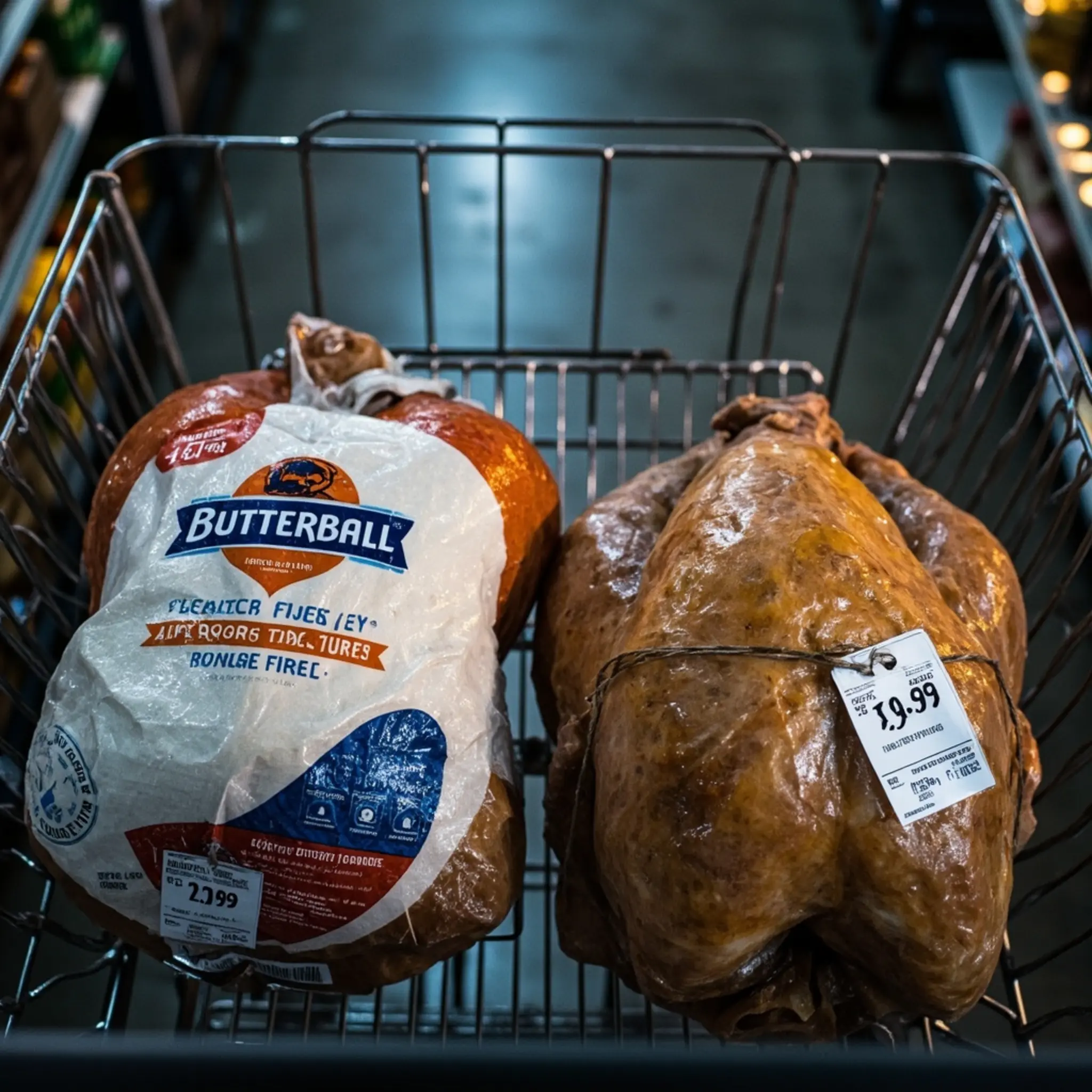 Tags classic fresh with a wrapped p butterball in turkey its image butcher visible next per frozen 5 to price pound packaging