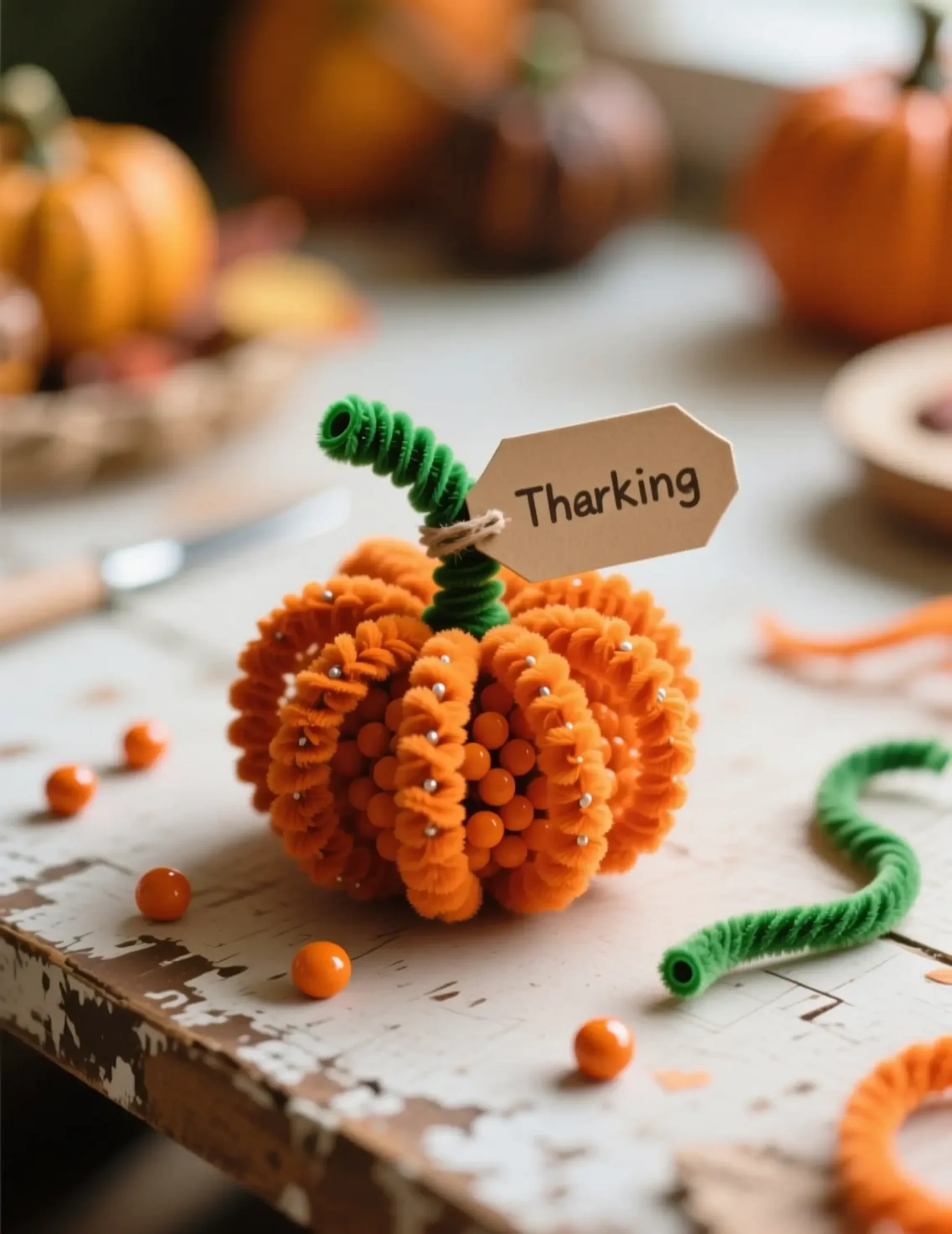 Stem orange with cleaner name made a beaded p pipe small tag green image bright from pumpkin tiny holding 5