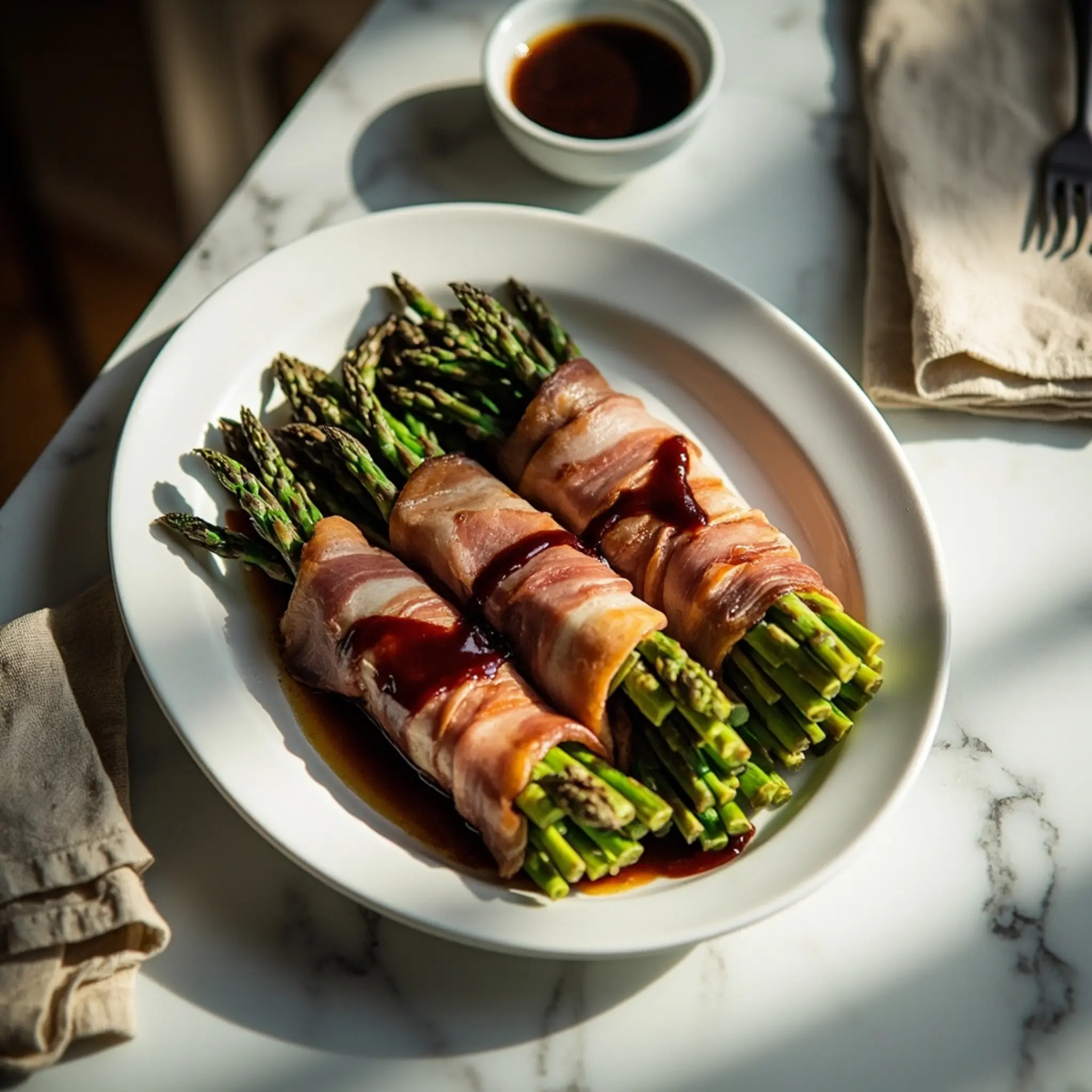 Bundles prosciutto wrapped h3 asparagus 5