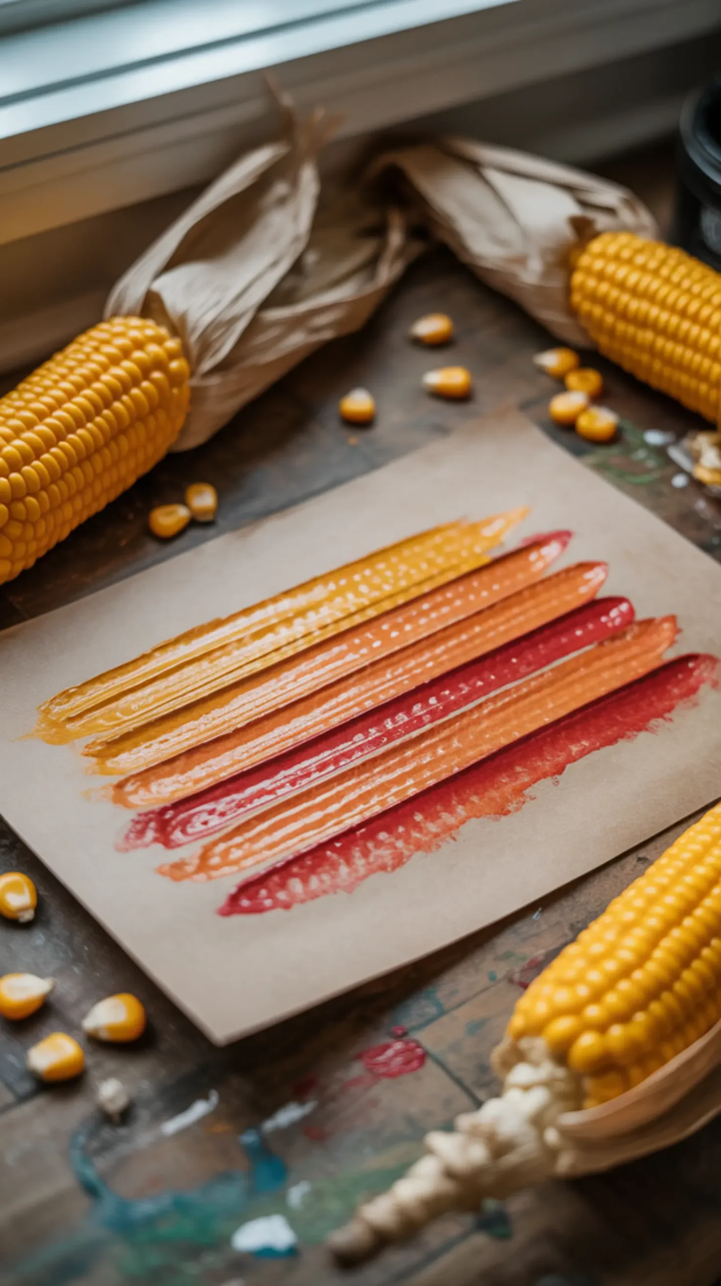"9 Easy 'My First Thanksgiving' Crafts for Babies & One-Year-Olds" 6 Painting corn h2 6 cob roll
