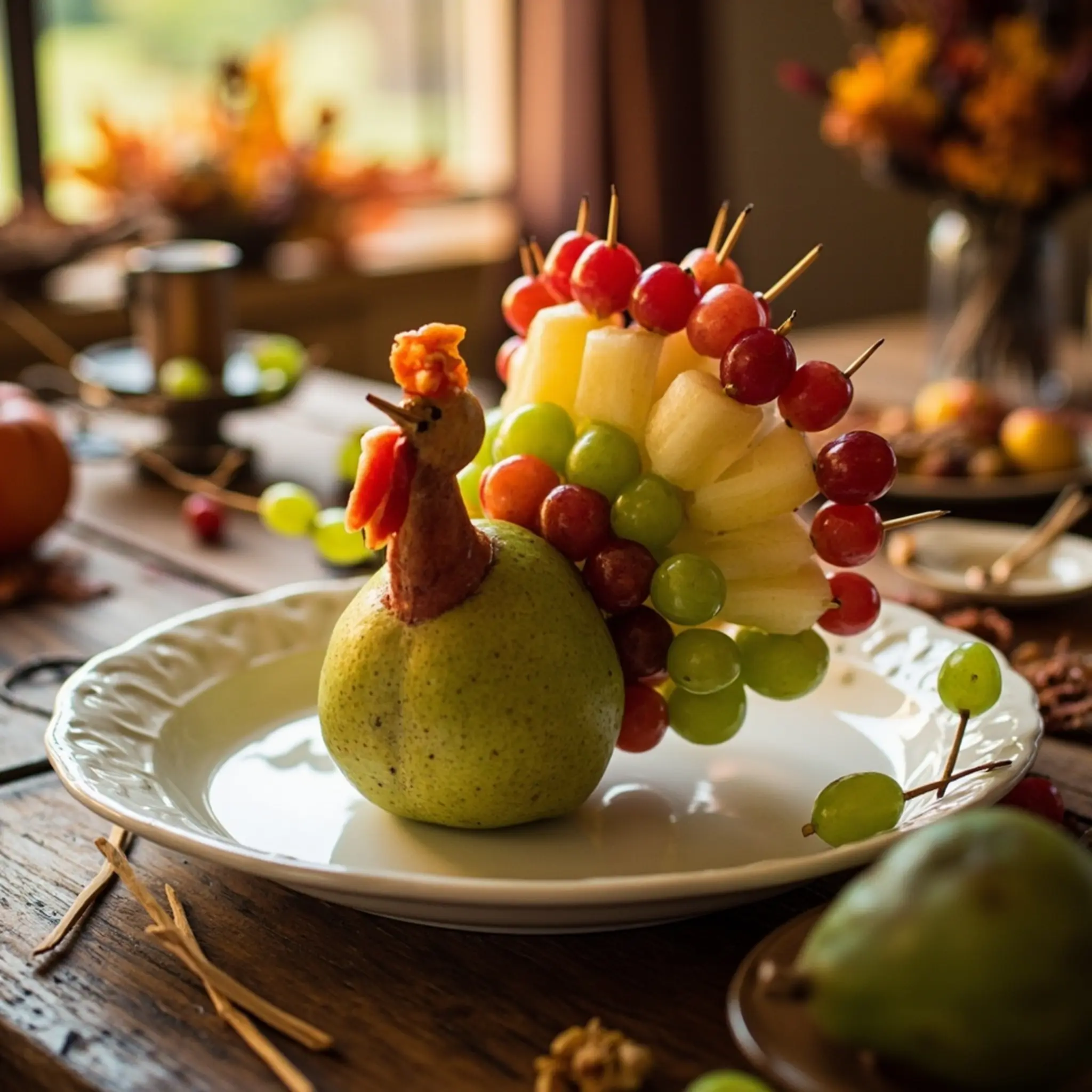 Skewers pear h3 7 grape turkey 038