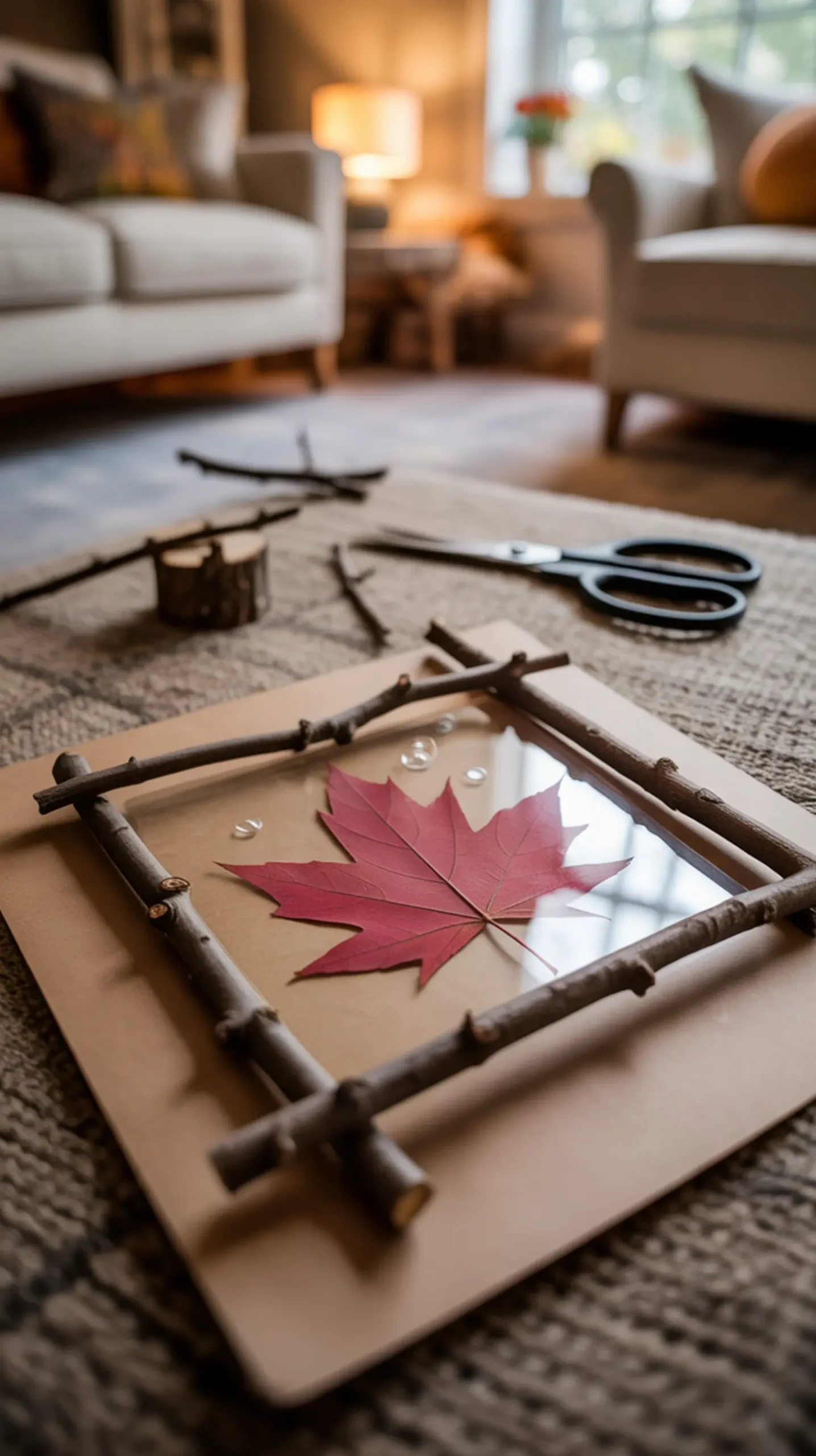 Pressed suncatchers leaf h2 7 038 twig