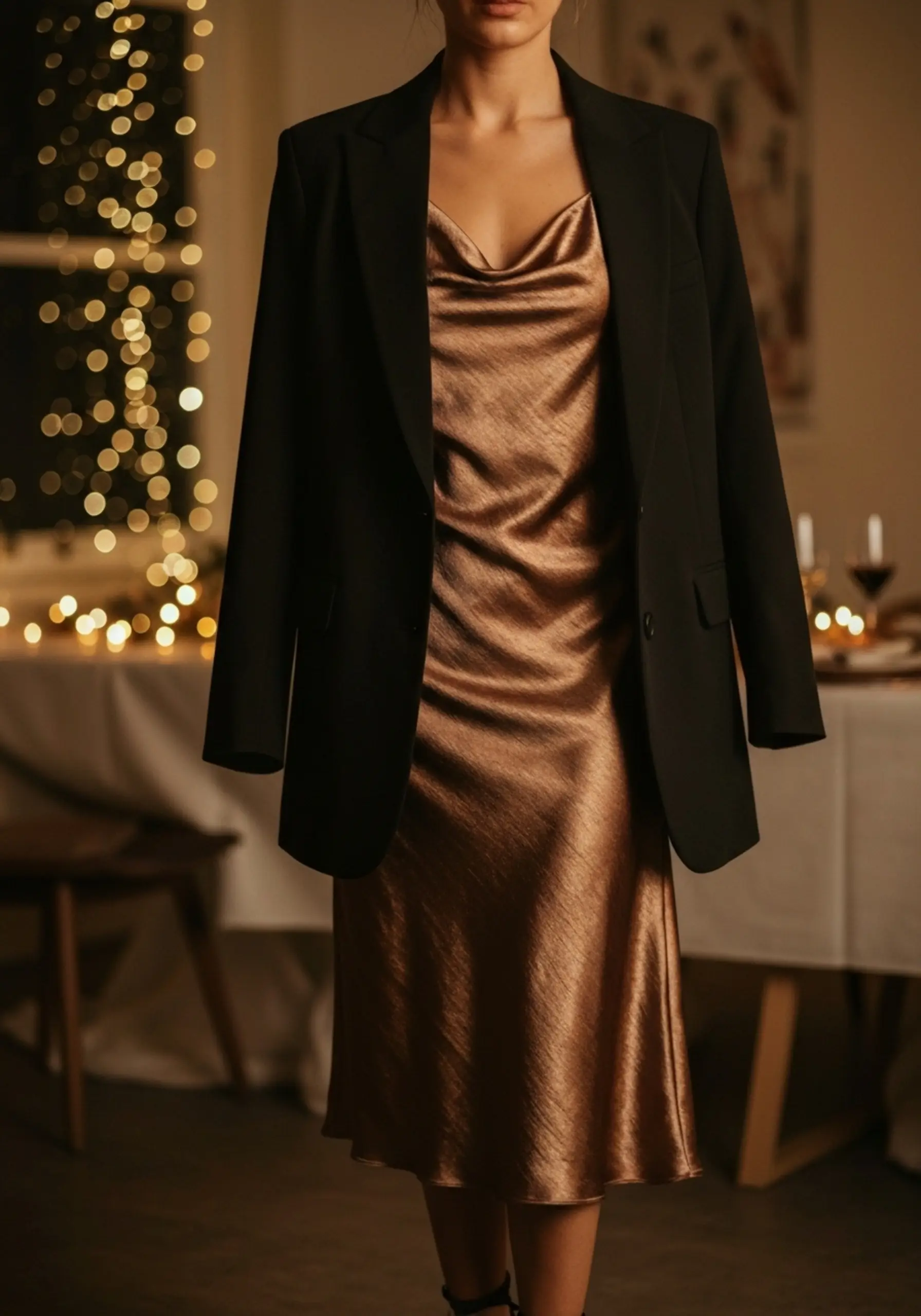 Dress tailored a over h2 7 slip blazer the