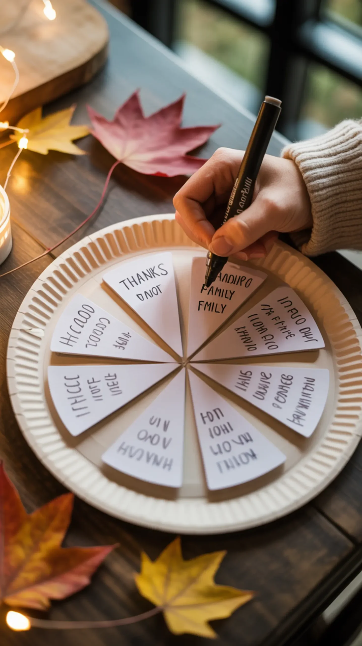"12 Creative Thanksgiving Crafts Using Paper Plates (Beyond the Turkey!)" 8 Paper slice thanks 8221 8220 wheel of h2 plate the 8 gratitude