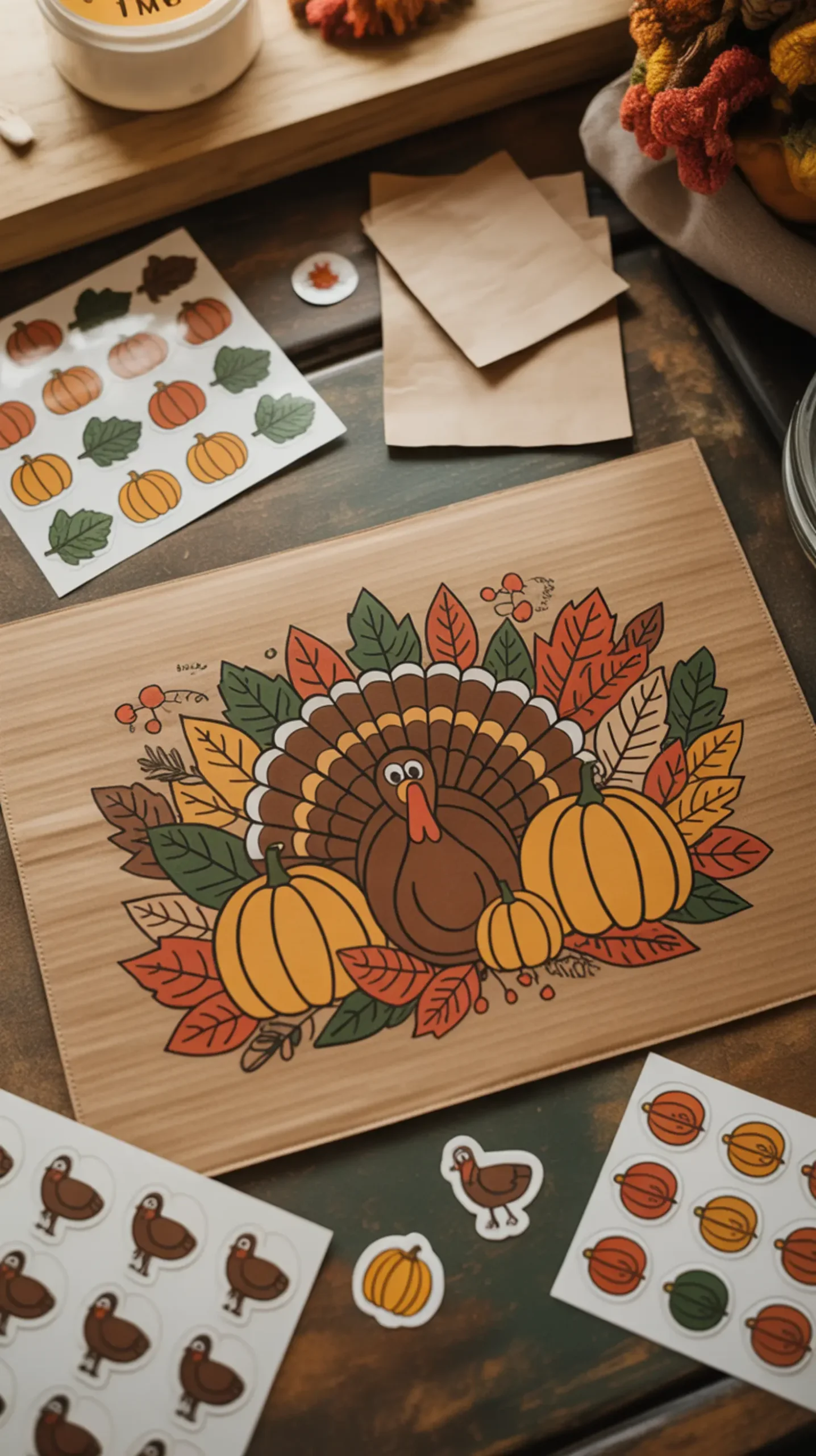 Placemat sticker h2 diy scene 9