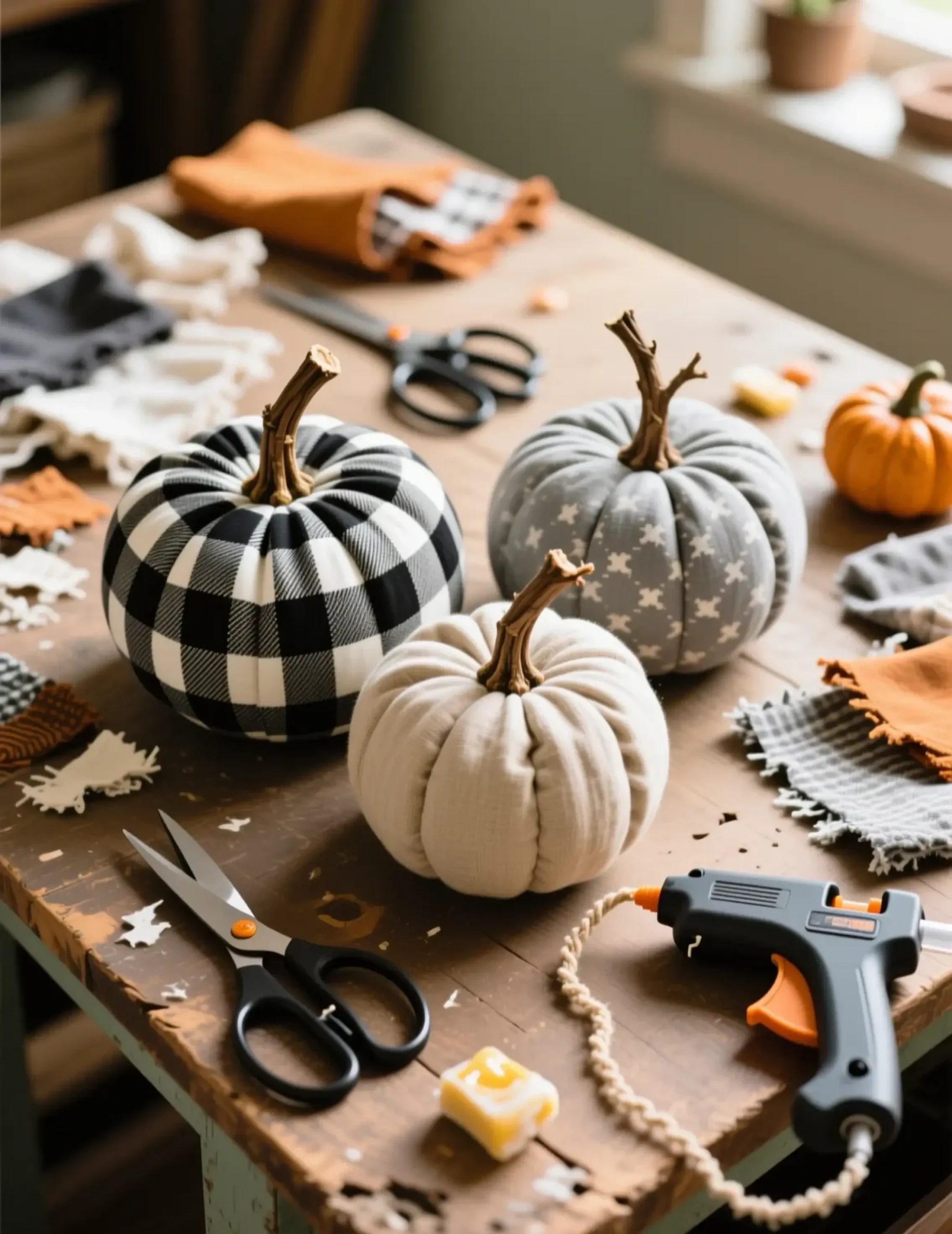 No sew pumpkins h2 fabric 9