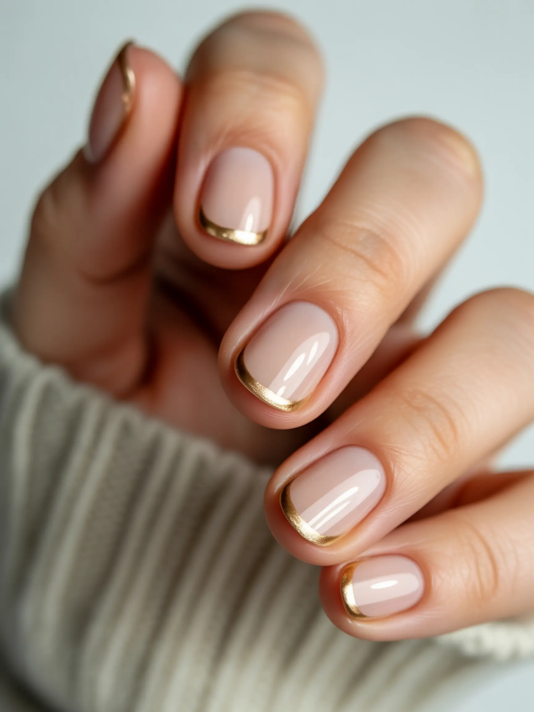 Gold h2 cuticle lining delicate 9