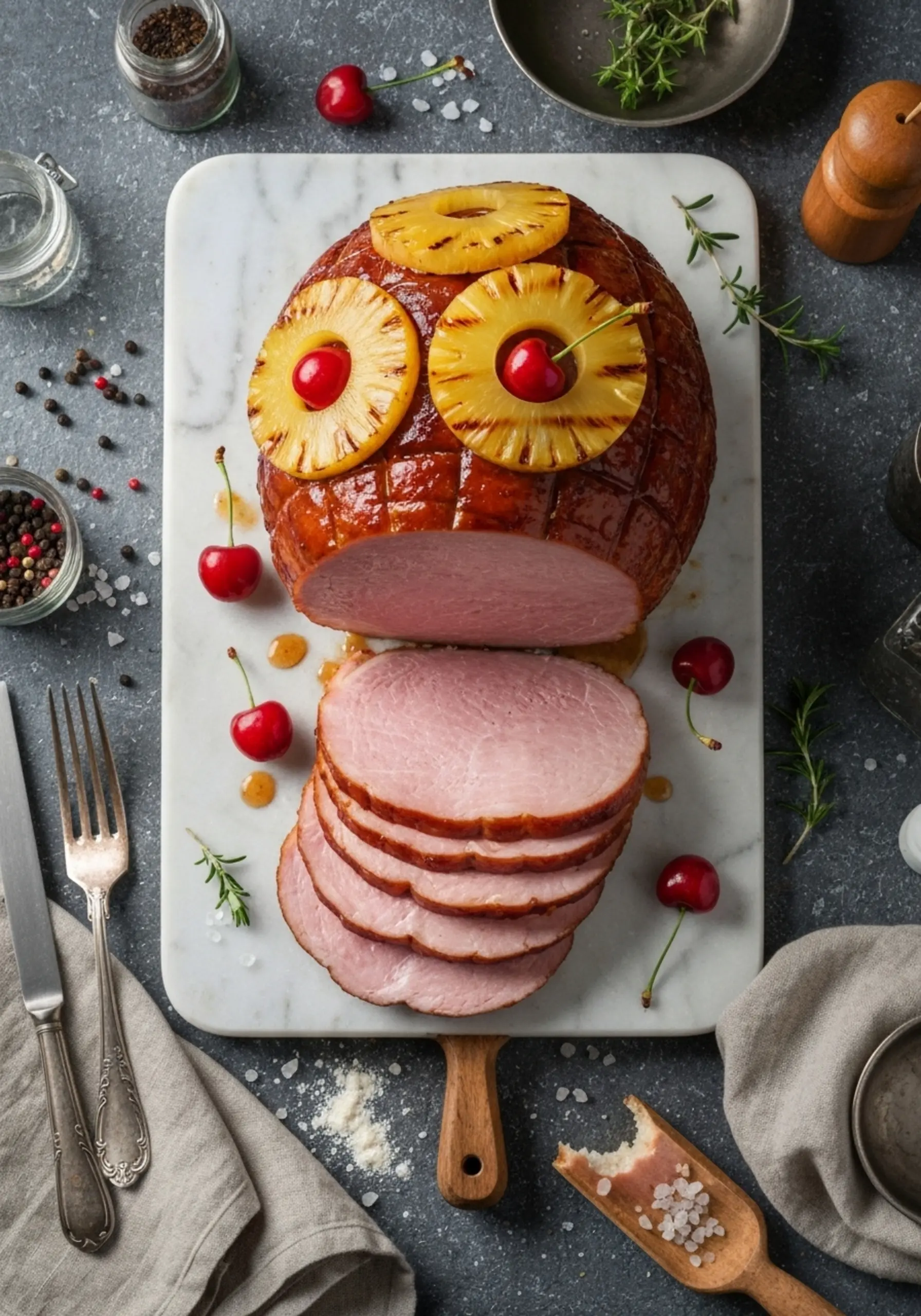 15 Filipino Noche Buena Recipes for the Ultimate Feast 1 Bola ham 1 h3 hamon de glazed pineapple christmas