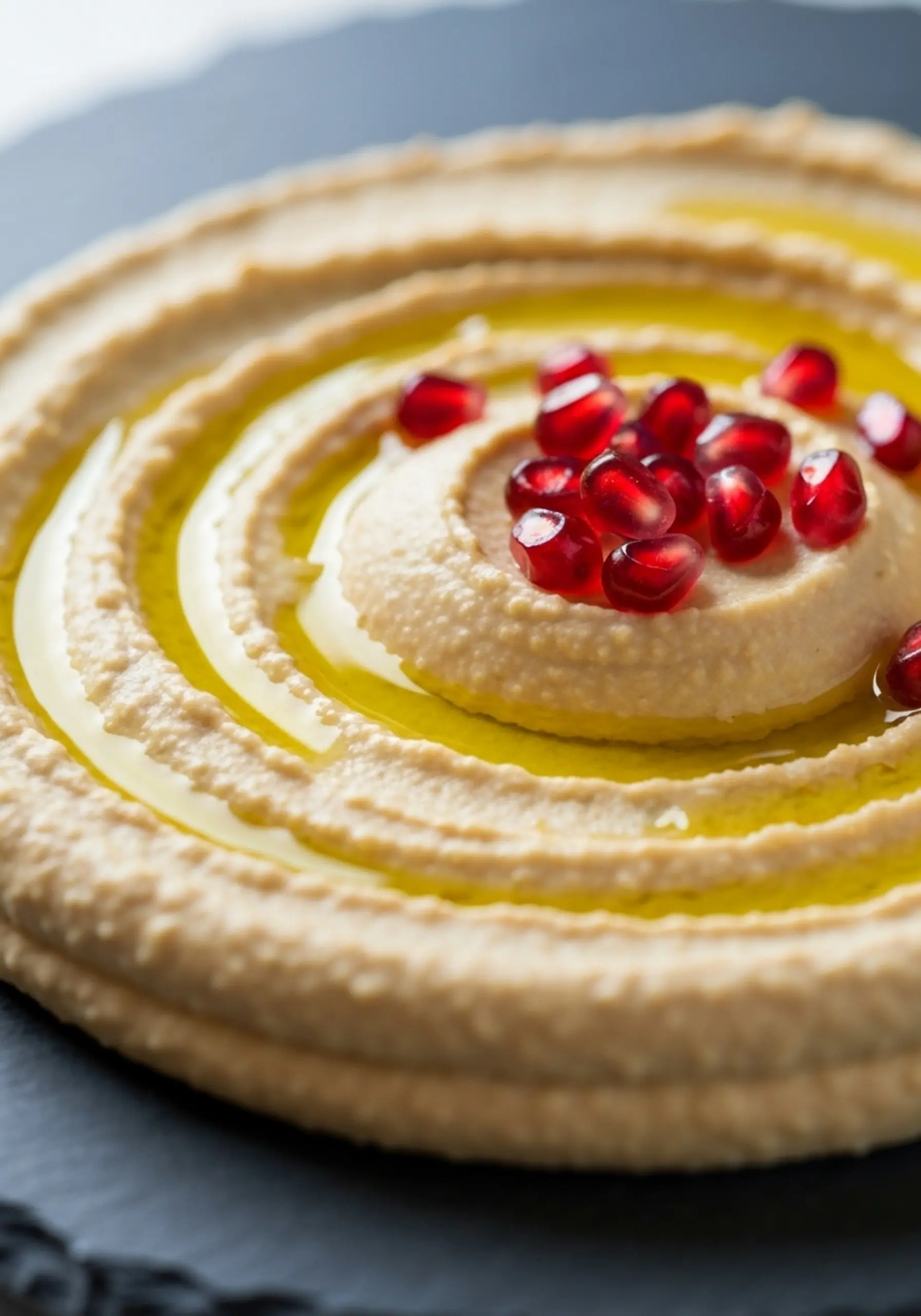 Seeds texture pomegranate looking close p the rubies hummus up like image of with 12 red bright