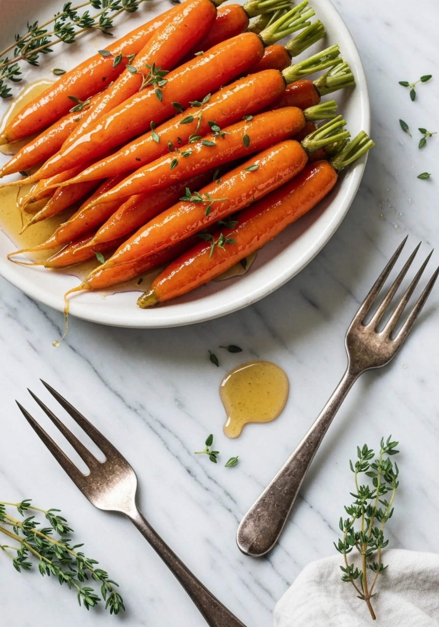 Honey thyme h3 038 carrots glazed 13