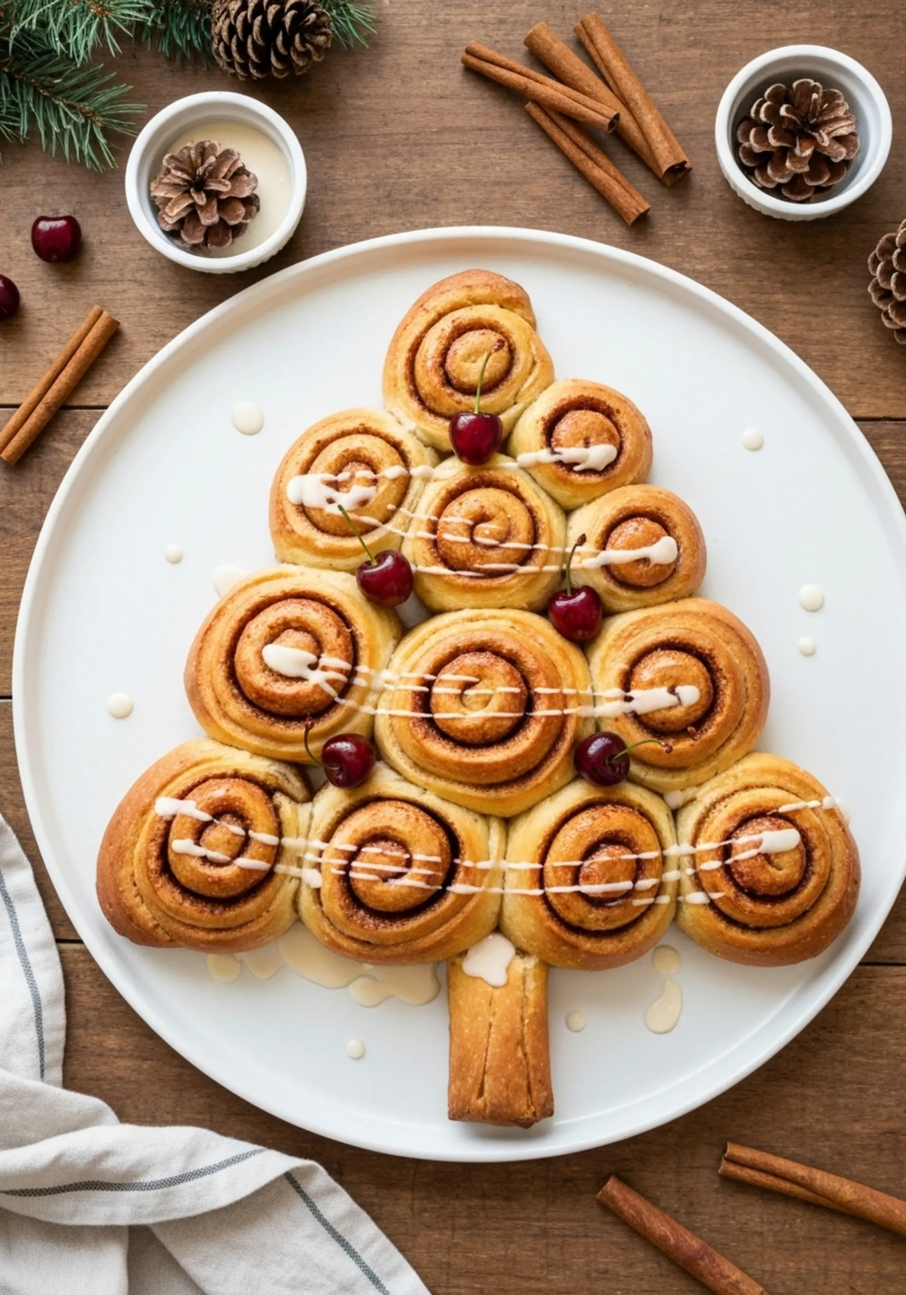 Easy cinnamon h3 tree 14 roll christmas