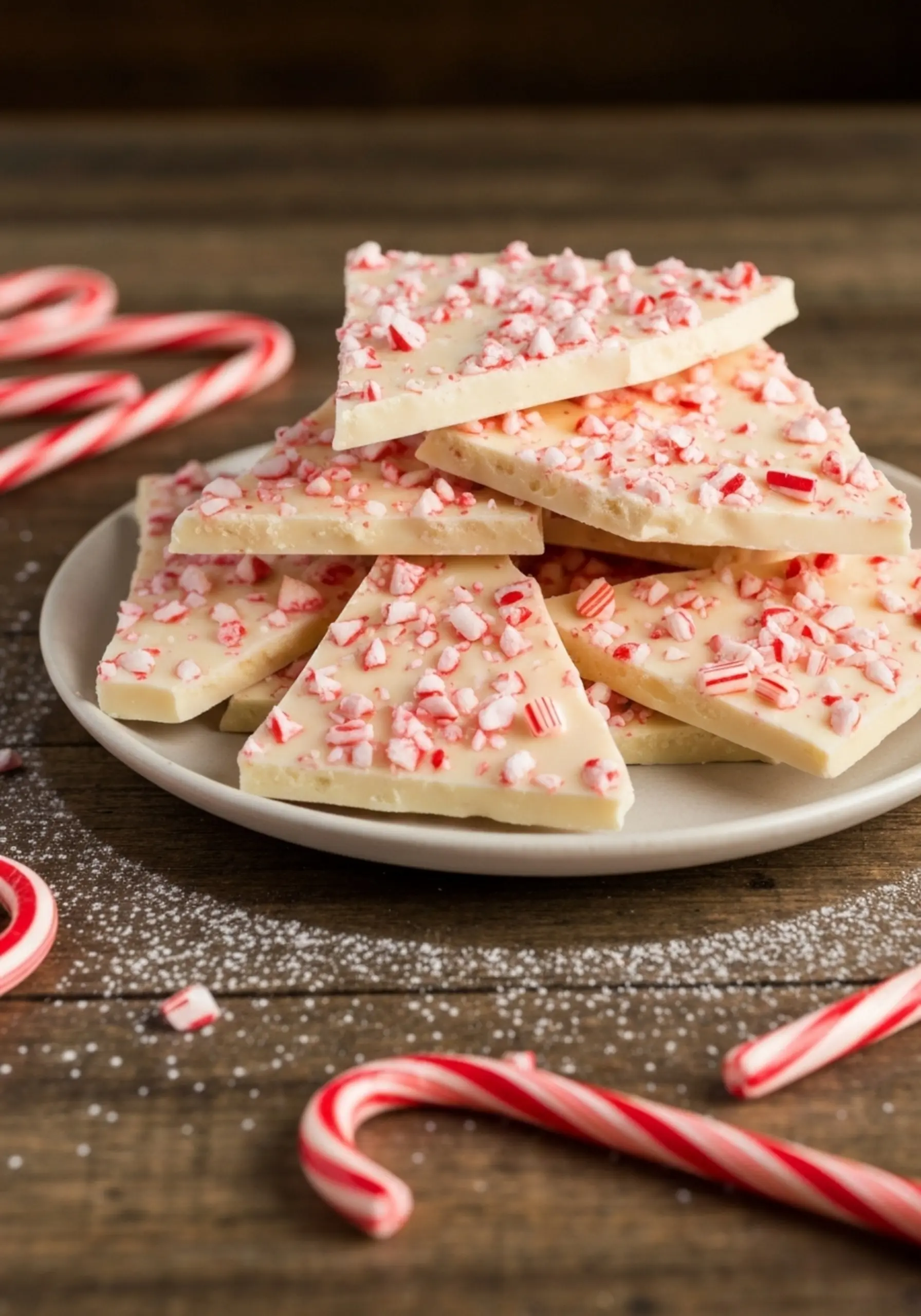 H3 white chocolate peppermint bark 15