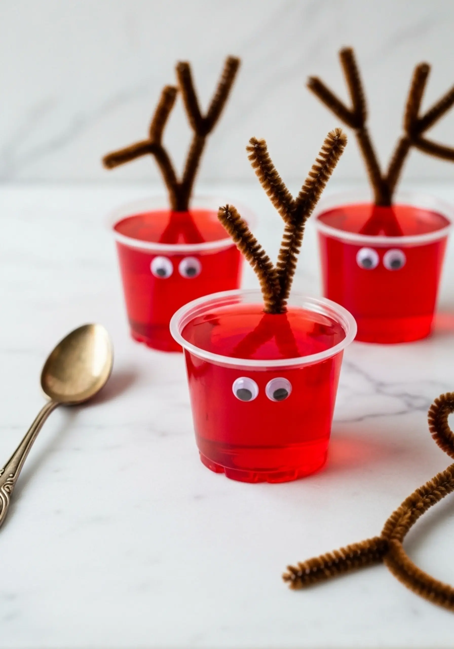Cups p cleaner brown pipe image antlers 18 jello with attached red bright