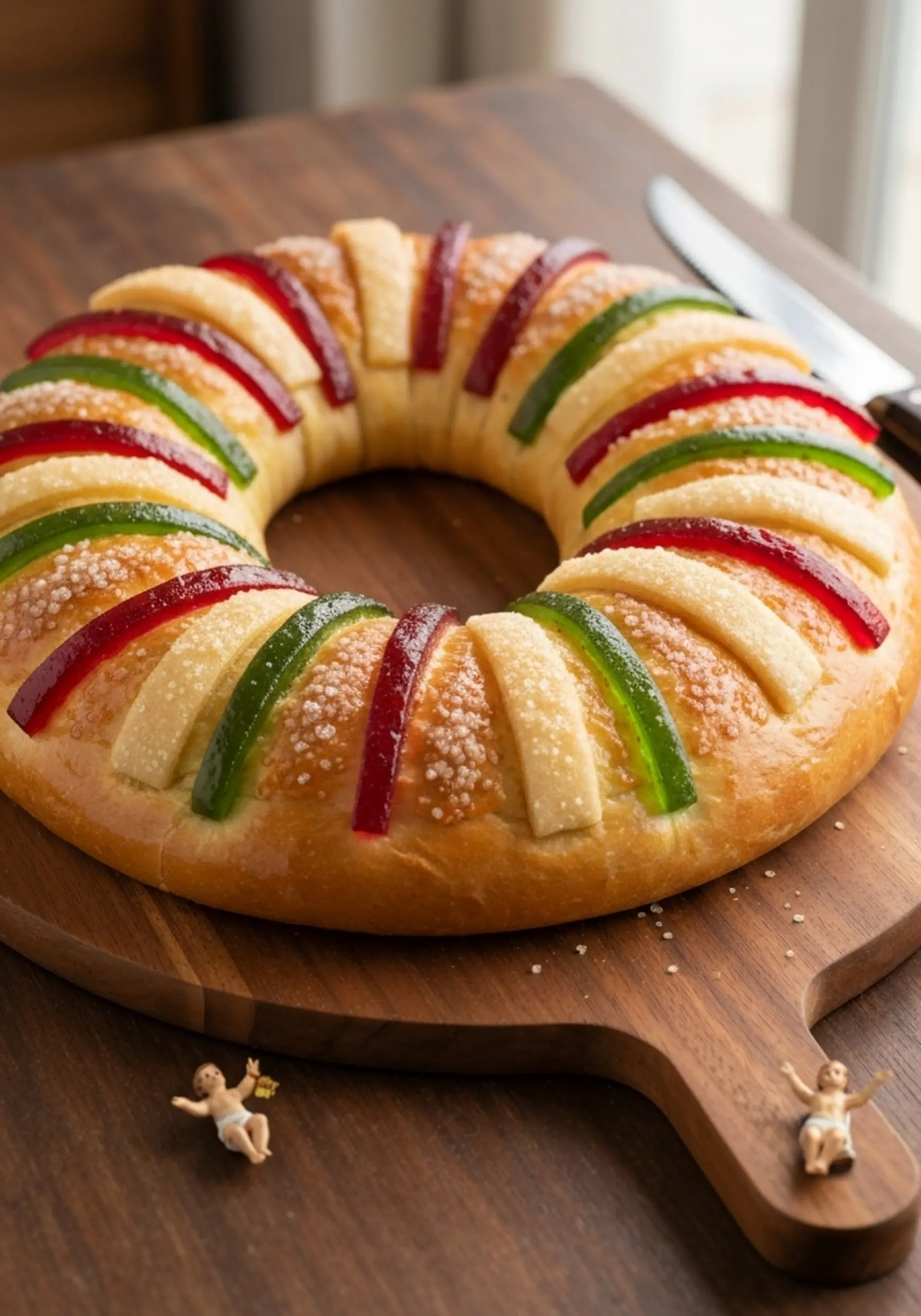 Reyes bread three kings h3 de rosca 19