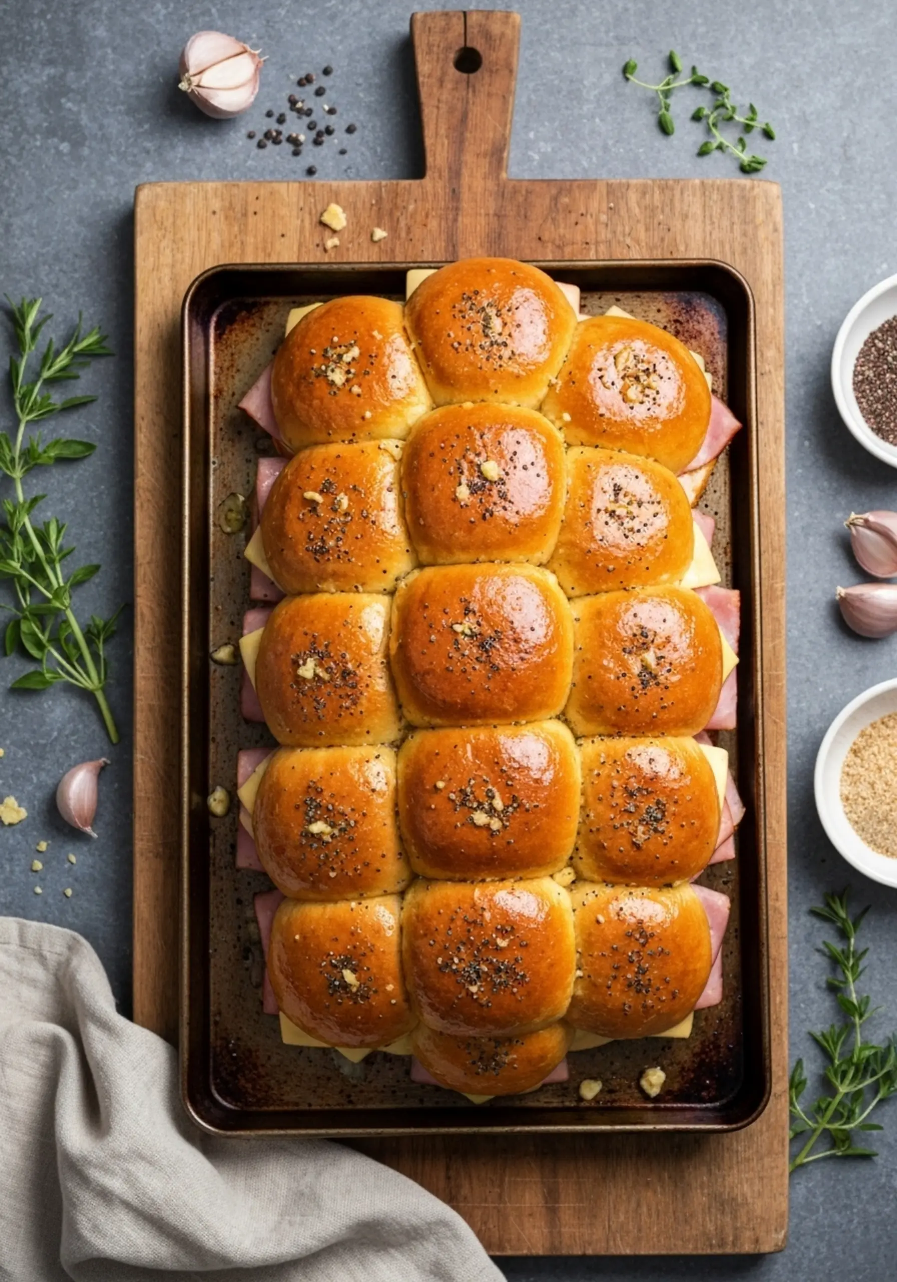 Slider 2 ham cheese h3 tree 8221 8220 and hawaiian christmas